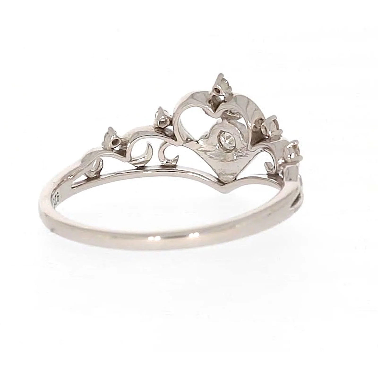 Sterling Silver 0.09 CARAT tw of Diamonds Tiara Ring - Image 44