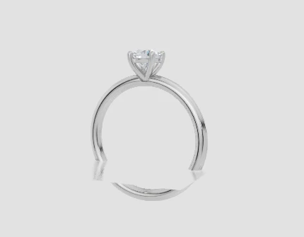 18ct White Gold Round Cut 0.50 Carat of Diamond Ring