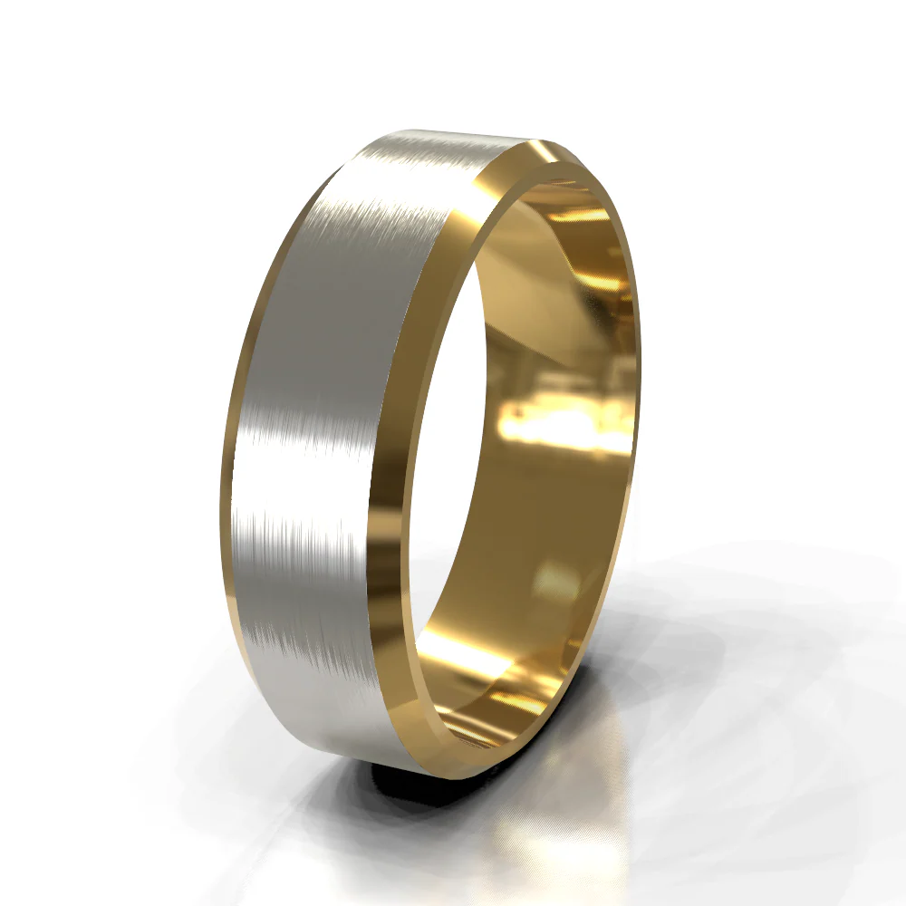 18ct Yellow Gold 10.5mm Plain Band