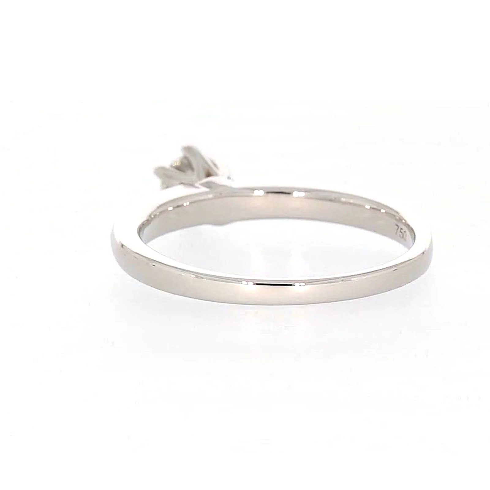 Solitaire 18ct White Gold Round Brilliant Cut with 1/3 CARAT of Diamonds Ring - Image 34