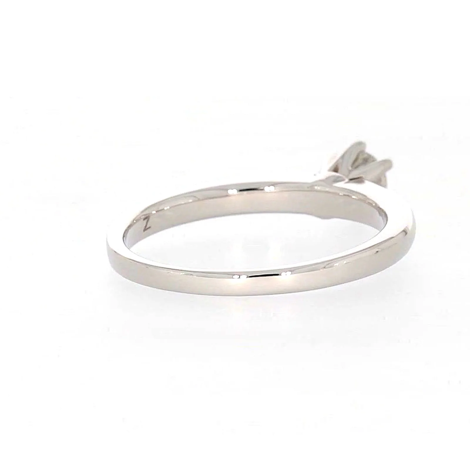 Solitaire 18ct White Gold Round Brilliant Cut with 1/3 CARAT of Diamonds Ring - Image 45