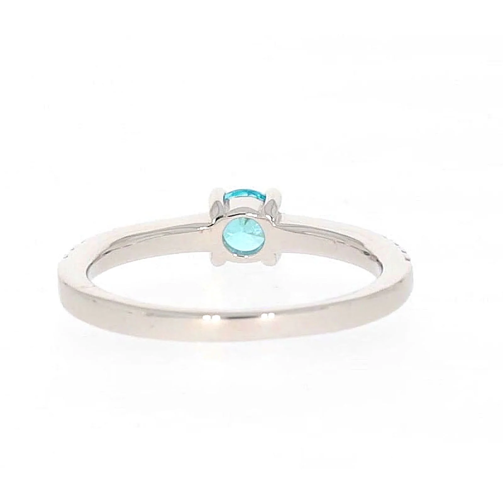 Sterling Silver Cubic Zirconia Stacker Ring - Image 39