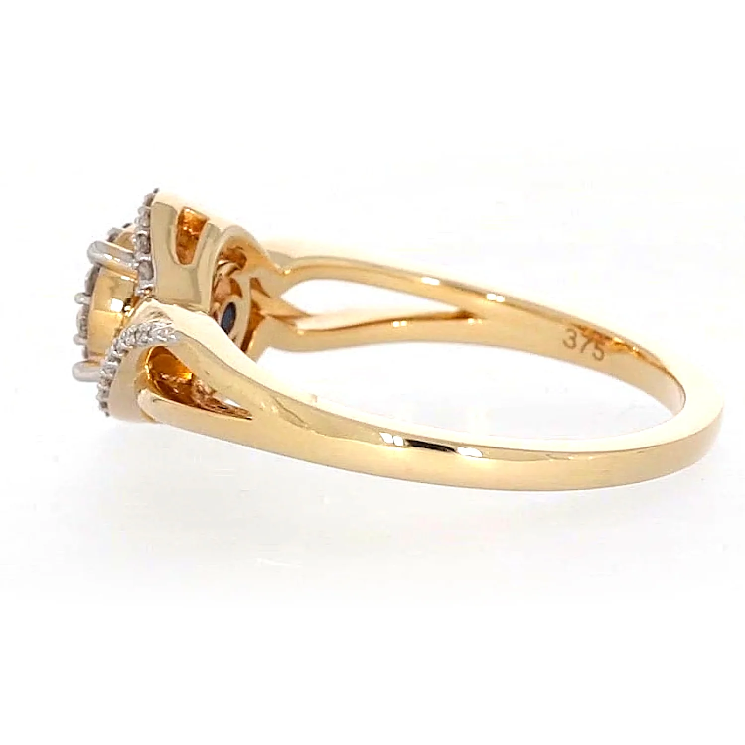 London 9ct Yellow Gold Round Brilliant Cut with 1/4 CARAT tw of Diamonds Ring - Image 24