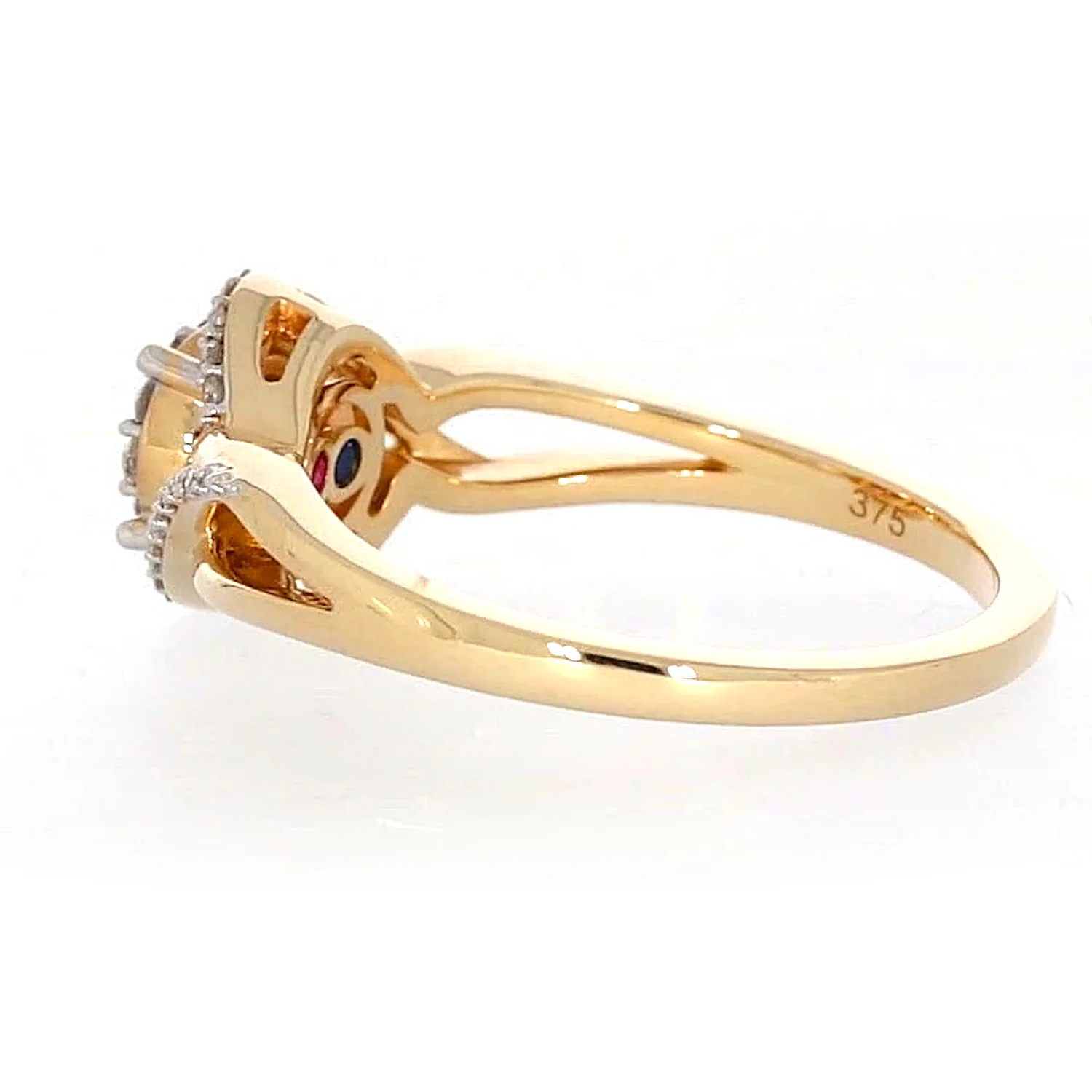 London 9ct Yellow Gold Round Brilliant Cut with 1/4 CARAT tw of Diamonds Ring - Image 25