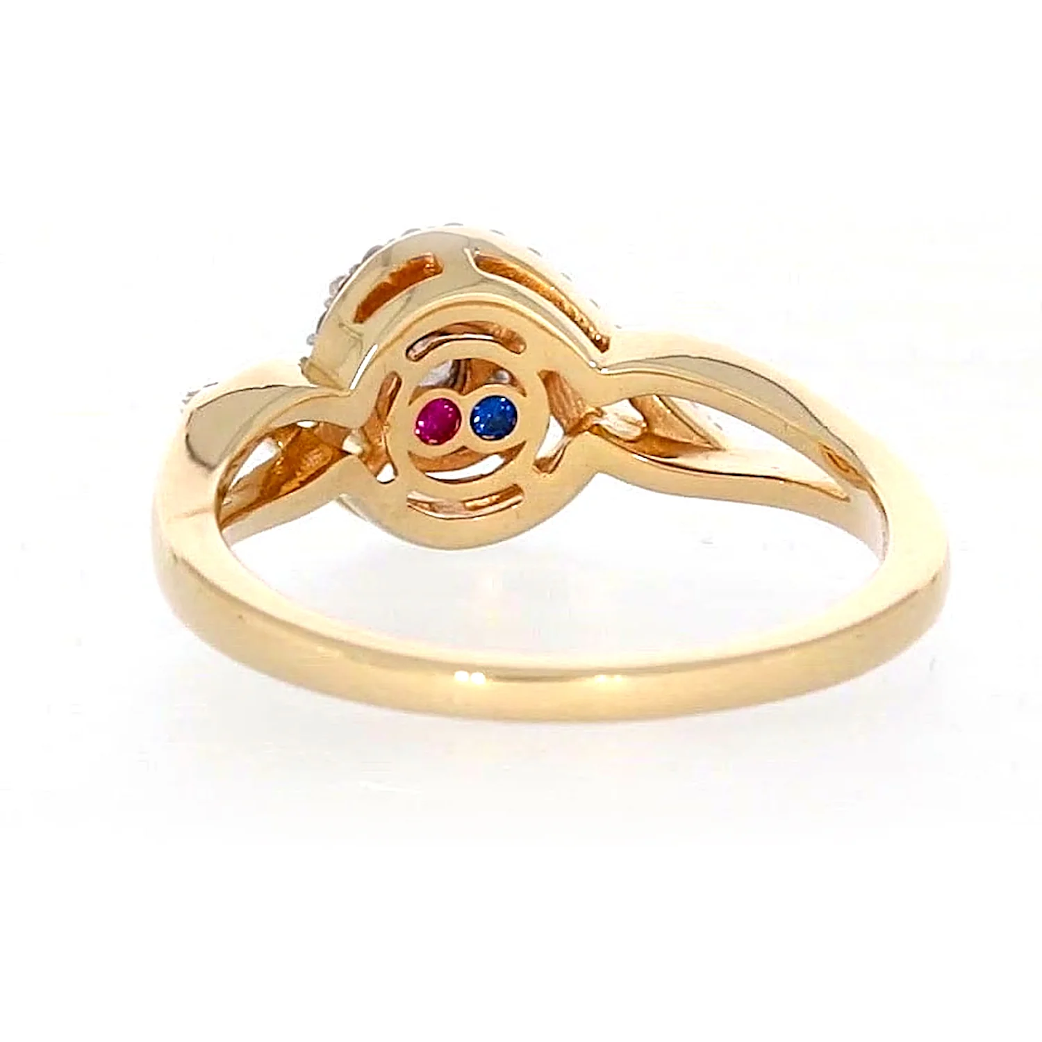 London 9ct Yellow Gold Round Brilliant Cut with 1/4 CARAT tw of Diamonds Ring - Image 35