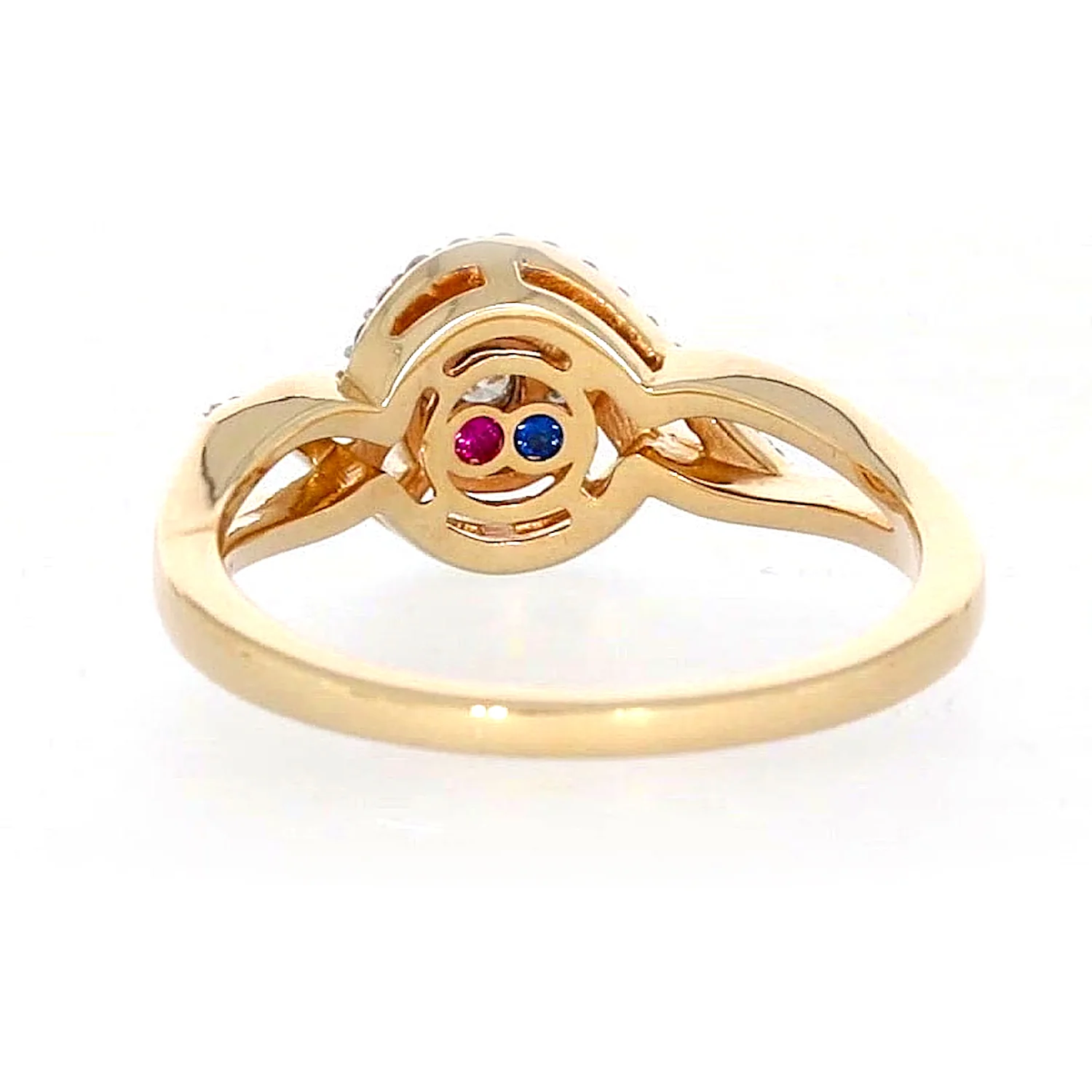 London 9ct Yellow Gold Round Brilliant Cut with 1/4 CARAT tw of Diamonds Ring - Image 36