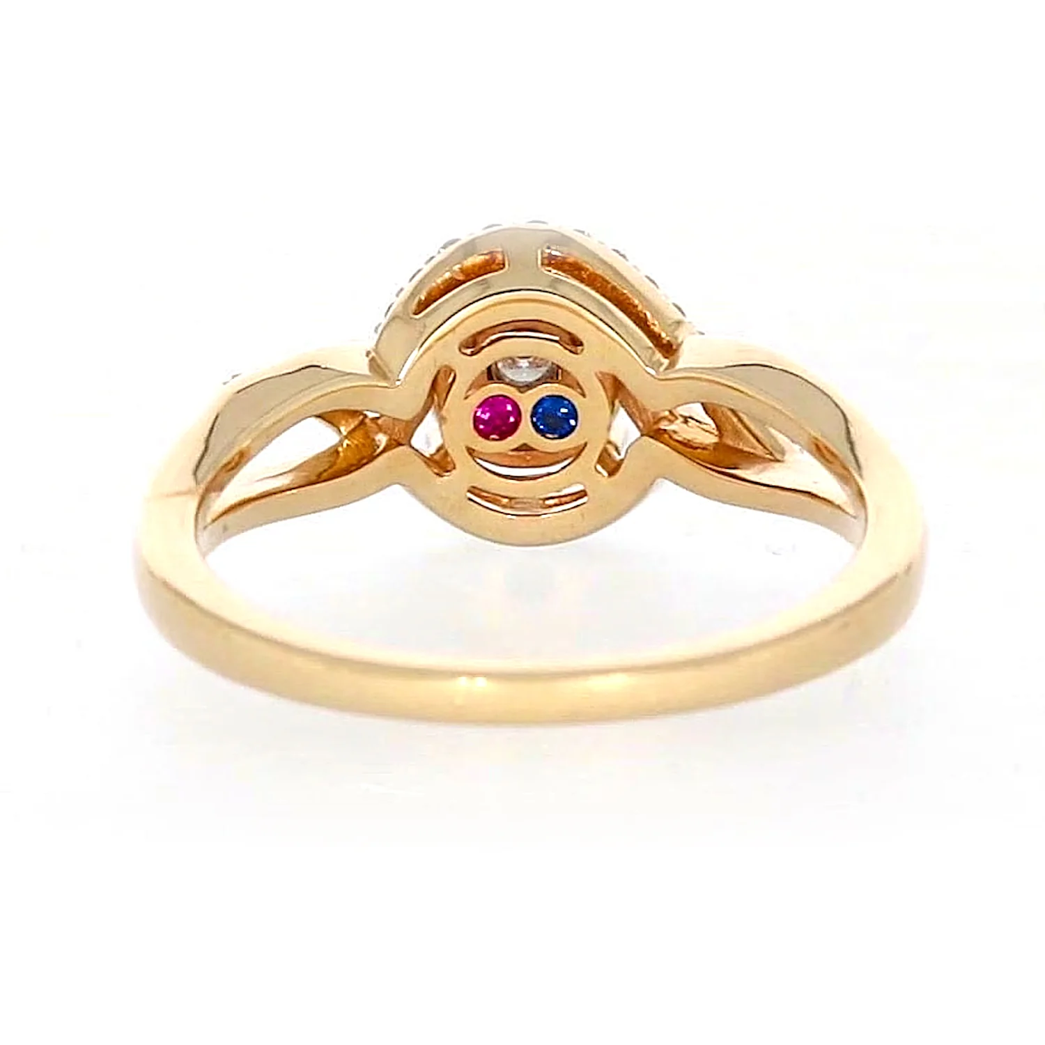 London 9ct Yellow Gold Round Brilliant Cut with 1/4 CARAT tw of Diamonds Ring - Image 38