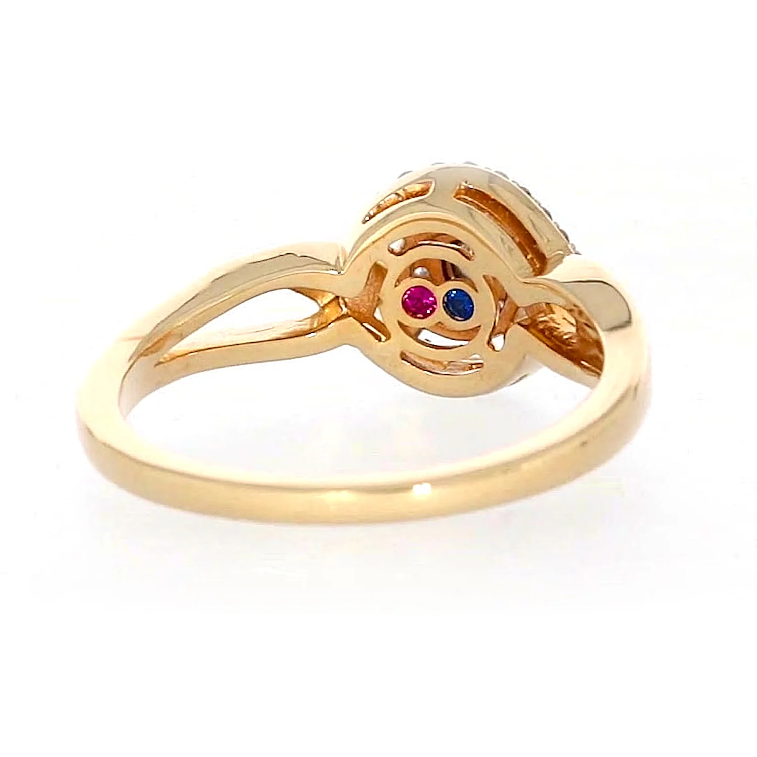 London 9ct Yellow Gold Round Brilliant Cut with 1/4 CARAT tw of Diamonds Ring - Image 42