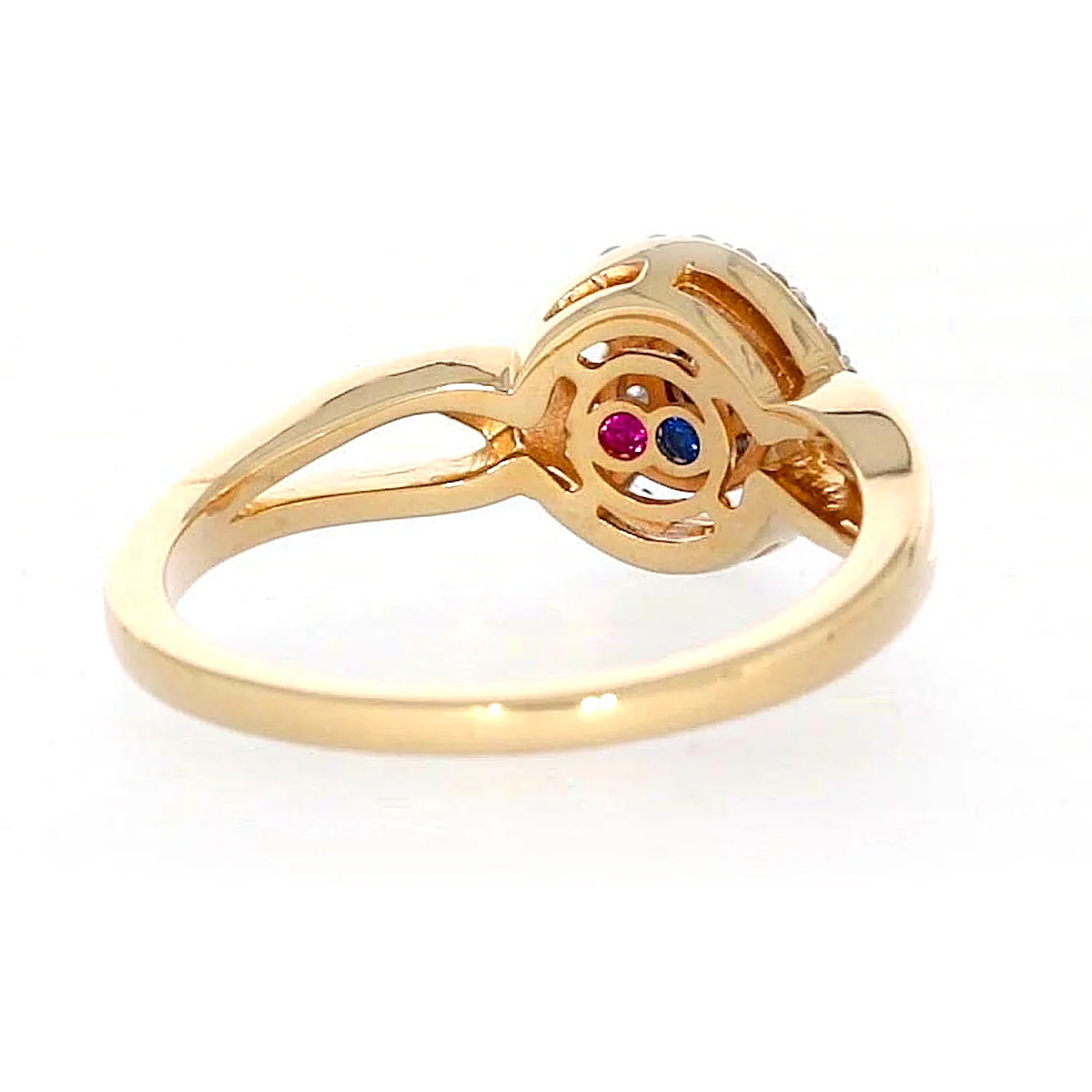 London 9ct Yellow Gold Round Brilliant Cut with 1/4 CARAT tw of Diamonds Ring - Image 43