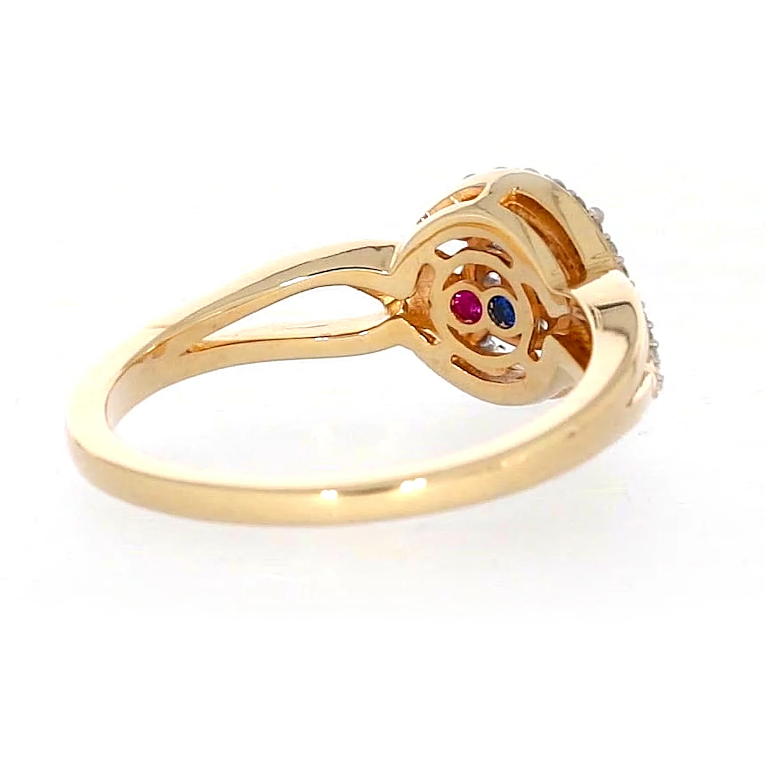 London 9ct Yellow Gold Round Brilliant Cut with 1/4 CARAT tw of Diamonds Ring - Image 45