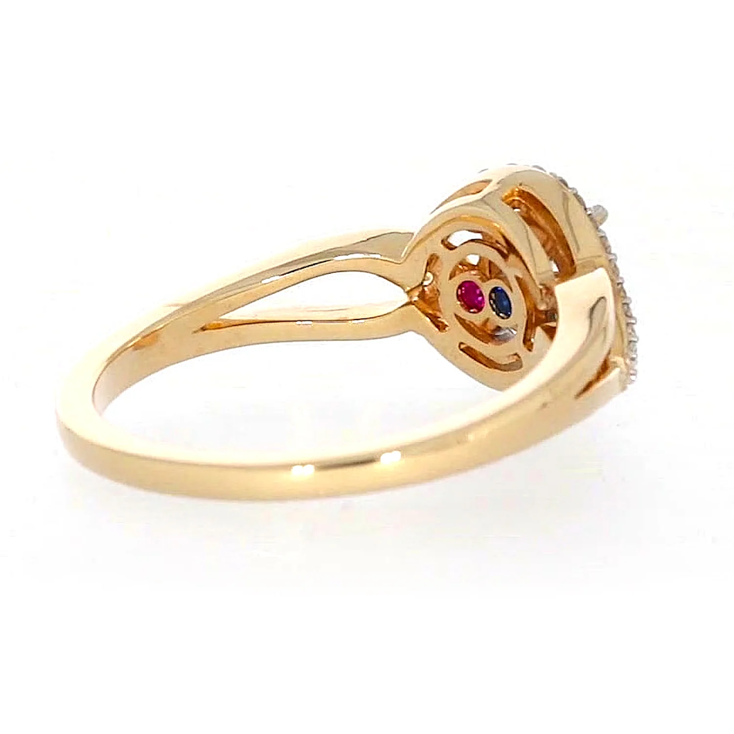 London 9ct Yellow Gold Round Brilliant Cut with 1/4 CARAT tw of Diamonds Ring - Image 47