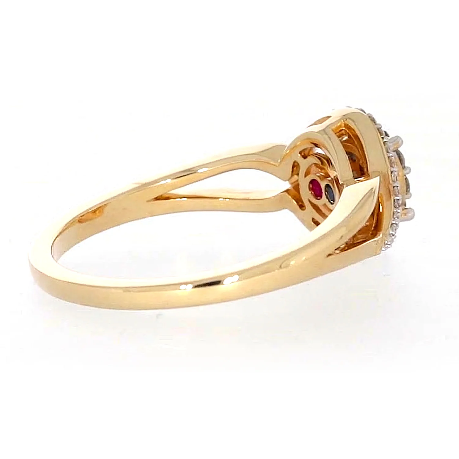 London 9ct Yellow Gold Round Brilliant Cut with 1/4 CARAT tw of Diamonds Ring - Image 50