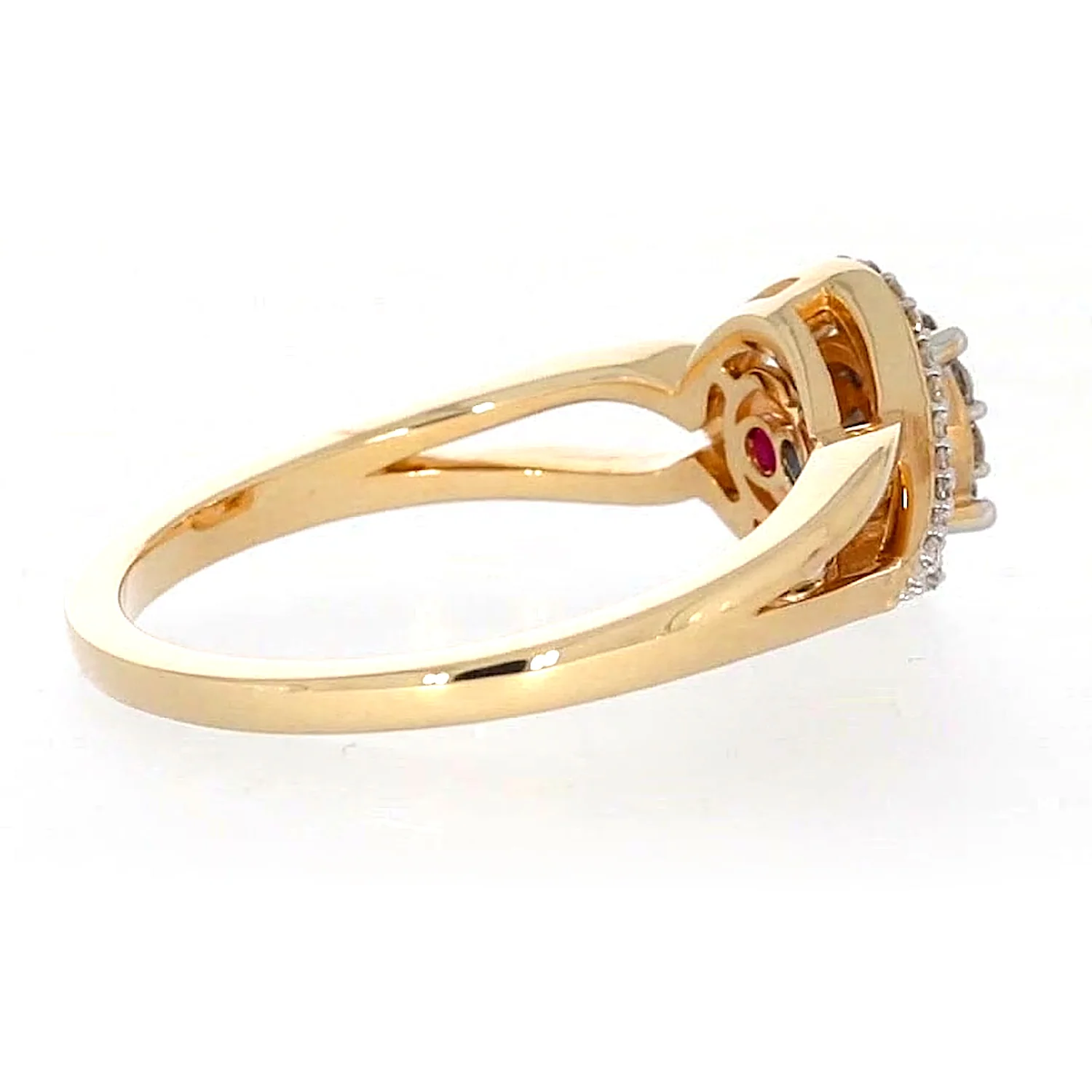 London 9ct Yellow Gold Round Brilliant Cut with 1/4 CARAT tw of Diamonds Ring - Image 51