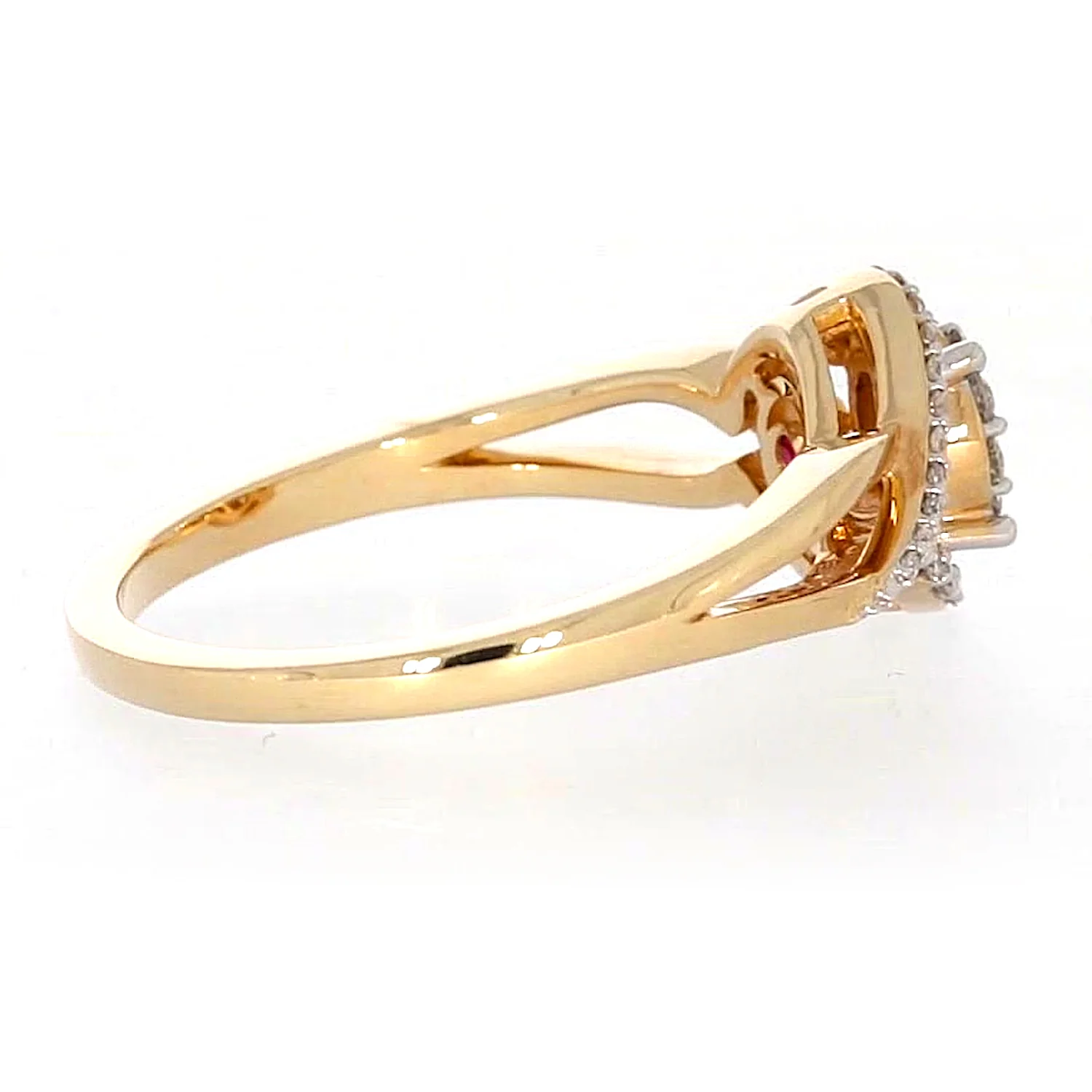 London 9ct Yellow Gold Round Brilliant Cut with 1/4 CARAT tw of Diamonds Ring - Image 53