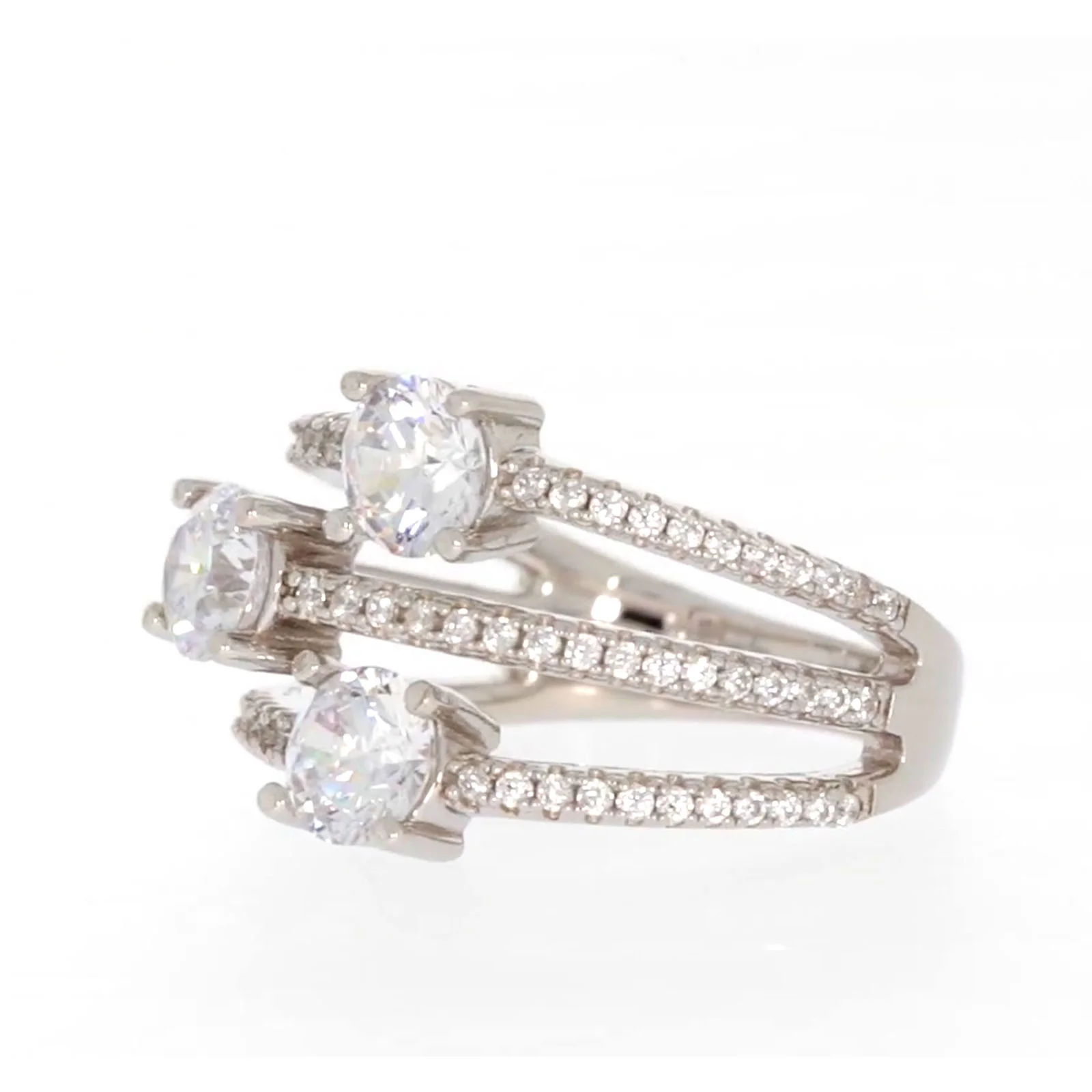 Sterling Silver Cubic Zirconia Ring - Image 11