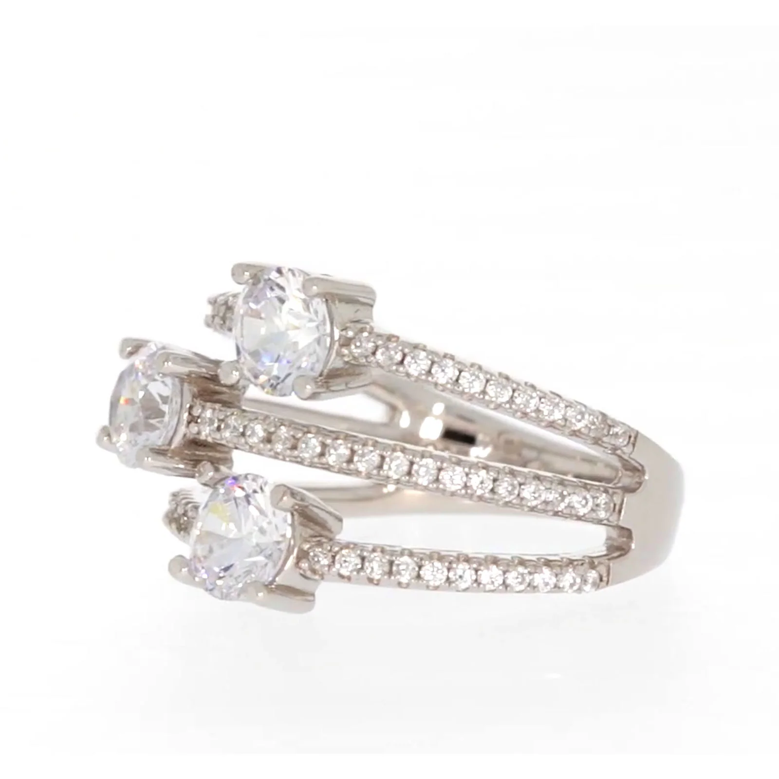 Sterling Silver Cubic Zirconia Ring - Image 12