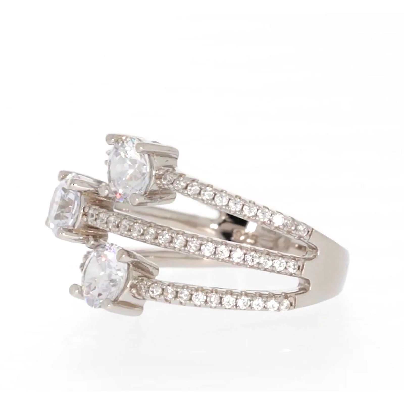 Sterling Silver Cubic Zirconia Ring - Image 14