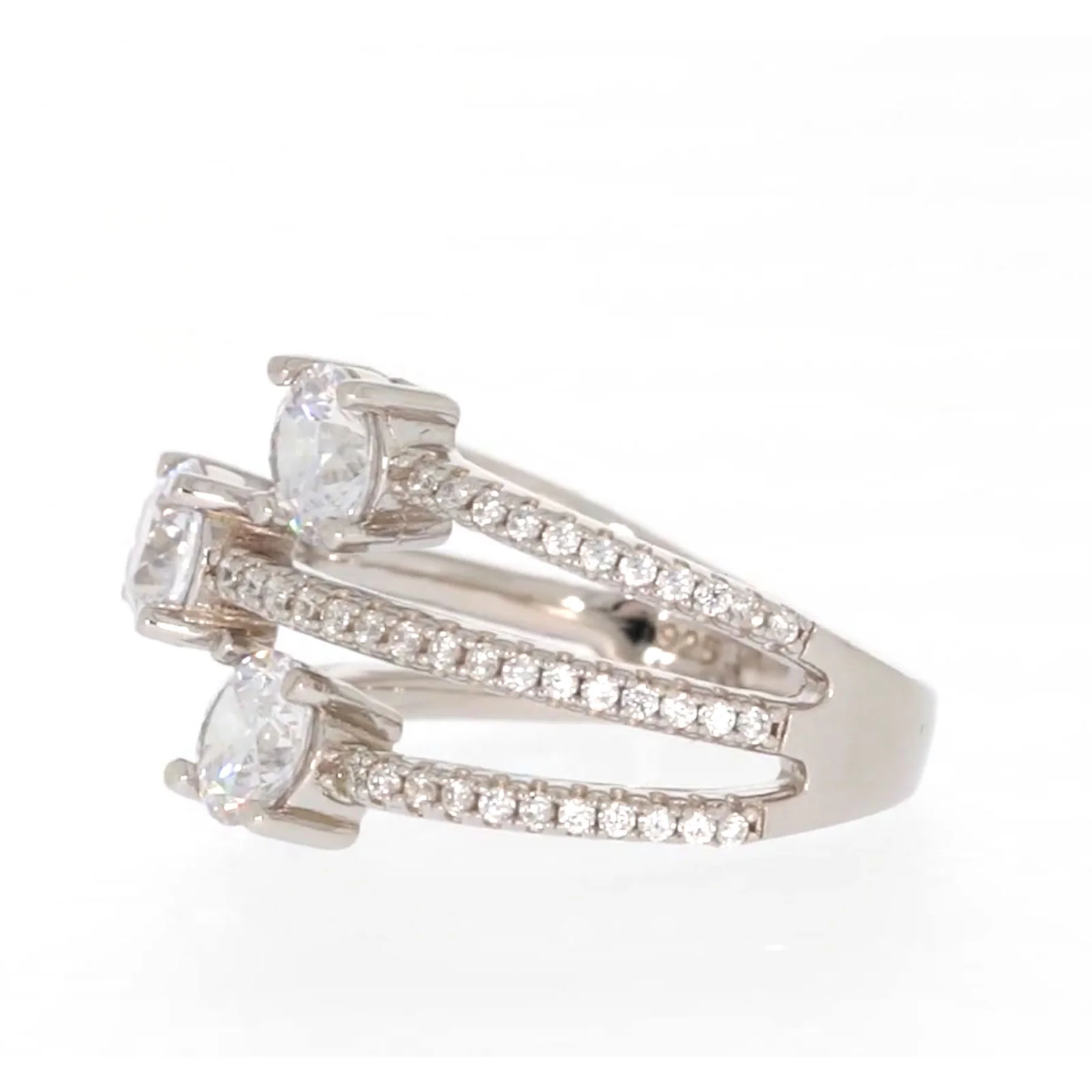 Sterling Silver Cubic Zirconia Ring - Image 15
