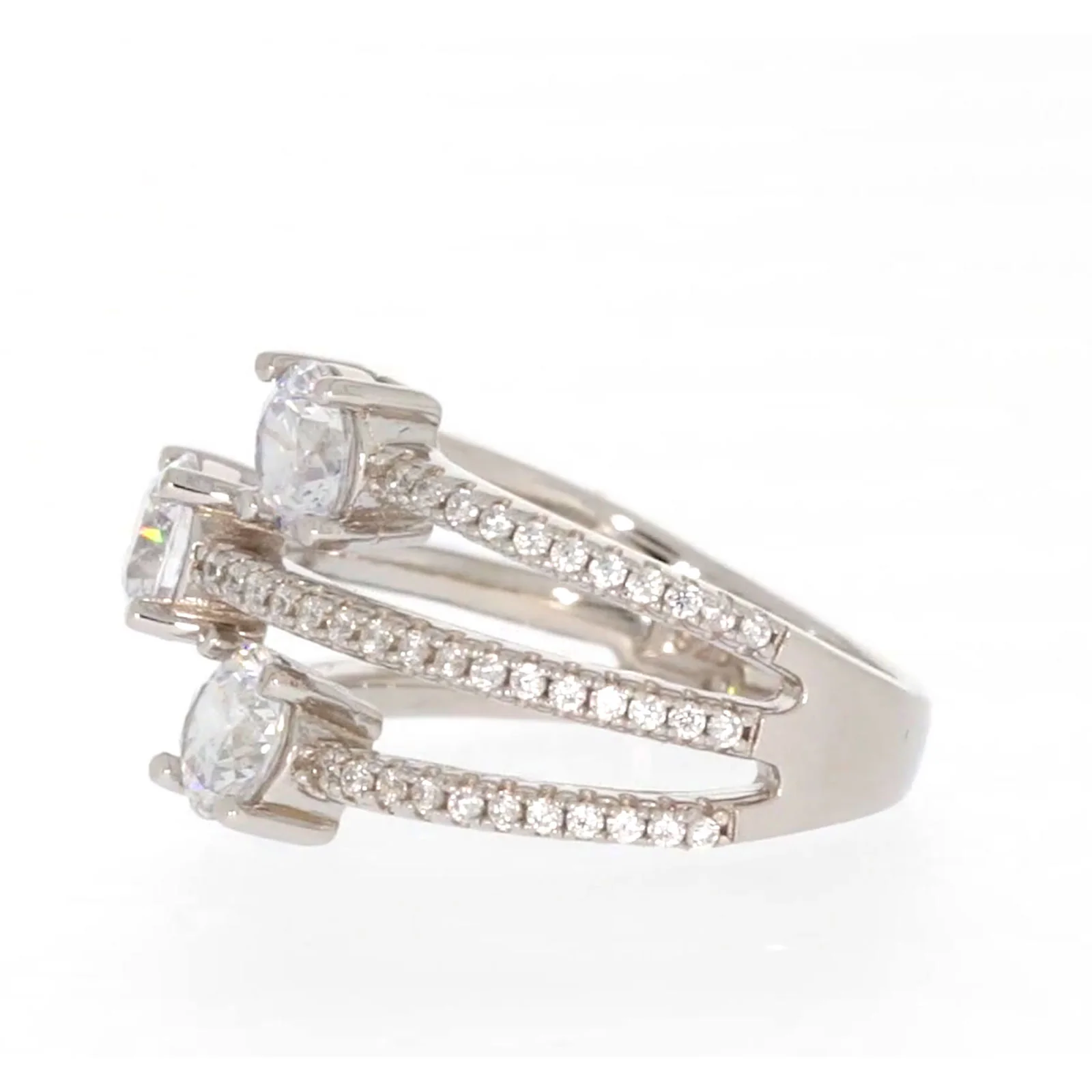 Sterling Silver Cubic Zirconia Ring - Image 16
