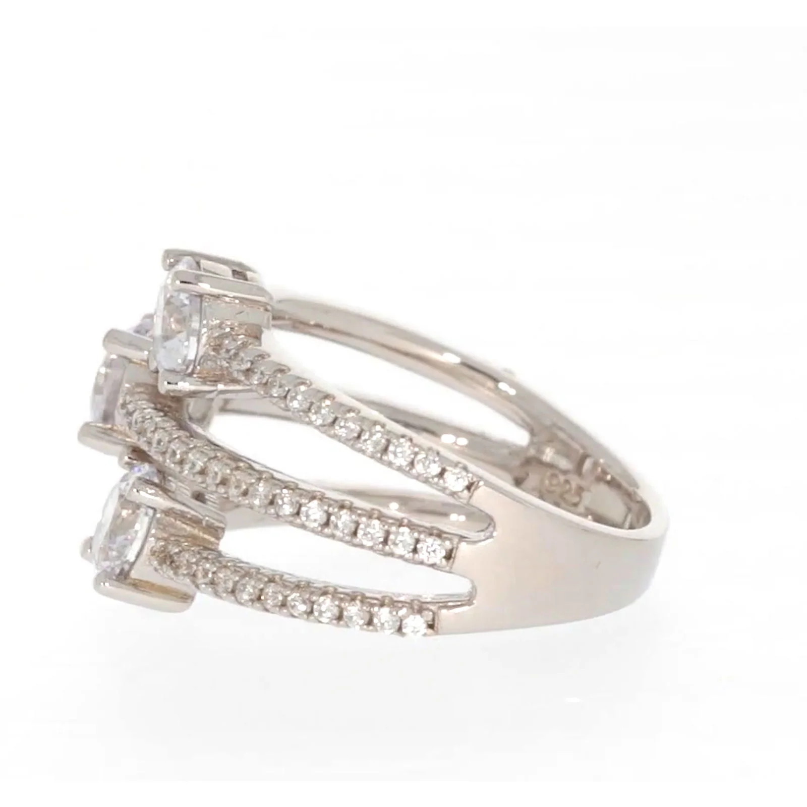 Sterling Silver Cubic Zirconia Ring - Image 20