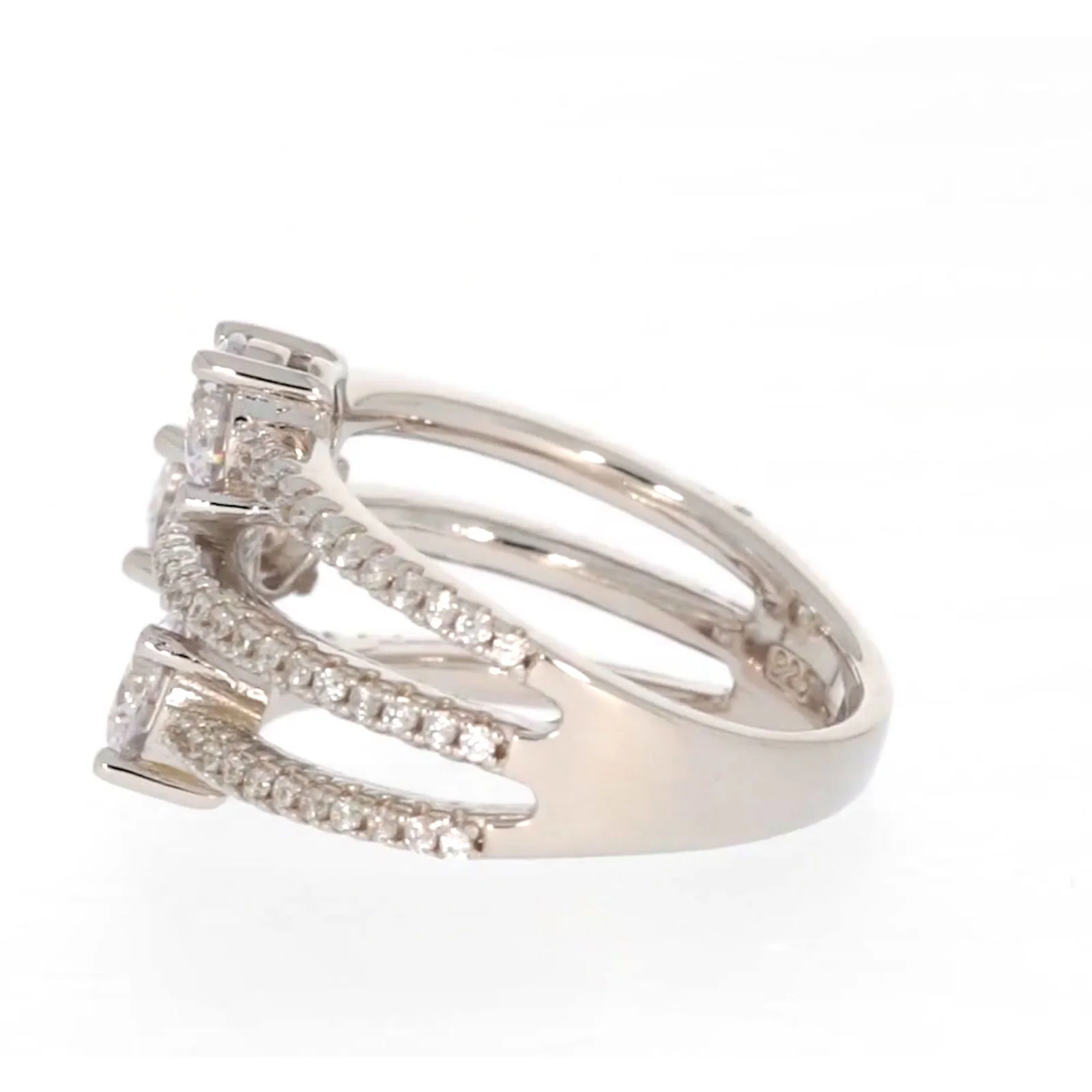 Sterling Silver Cubic Zirconia Ring - Image 23