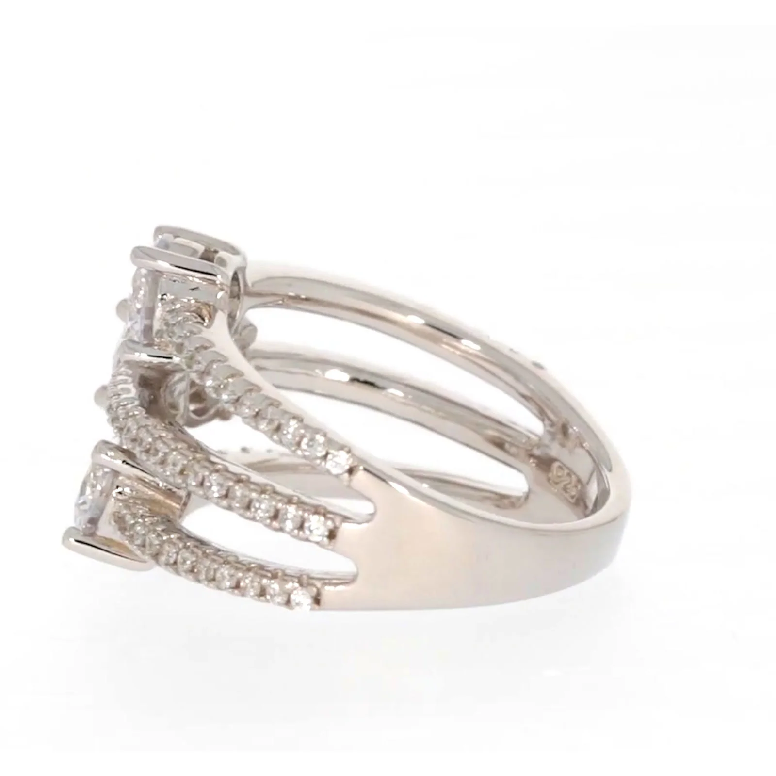 Sterling Silver Cubic Zirconia Ring - Image 24