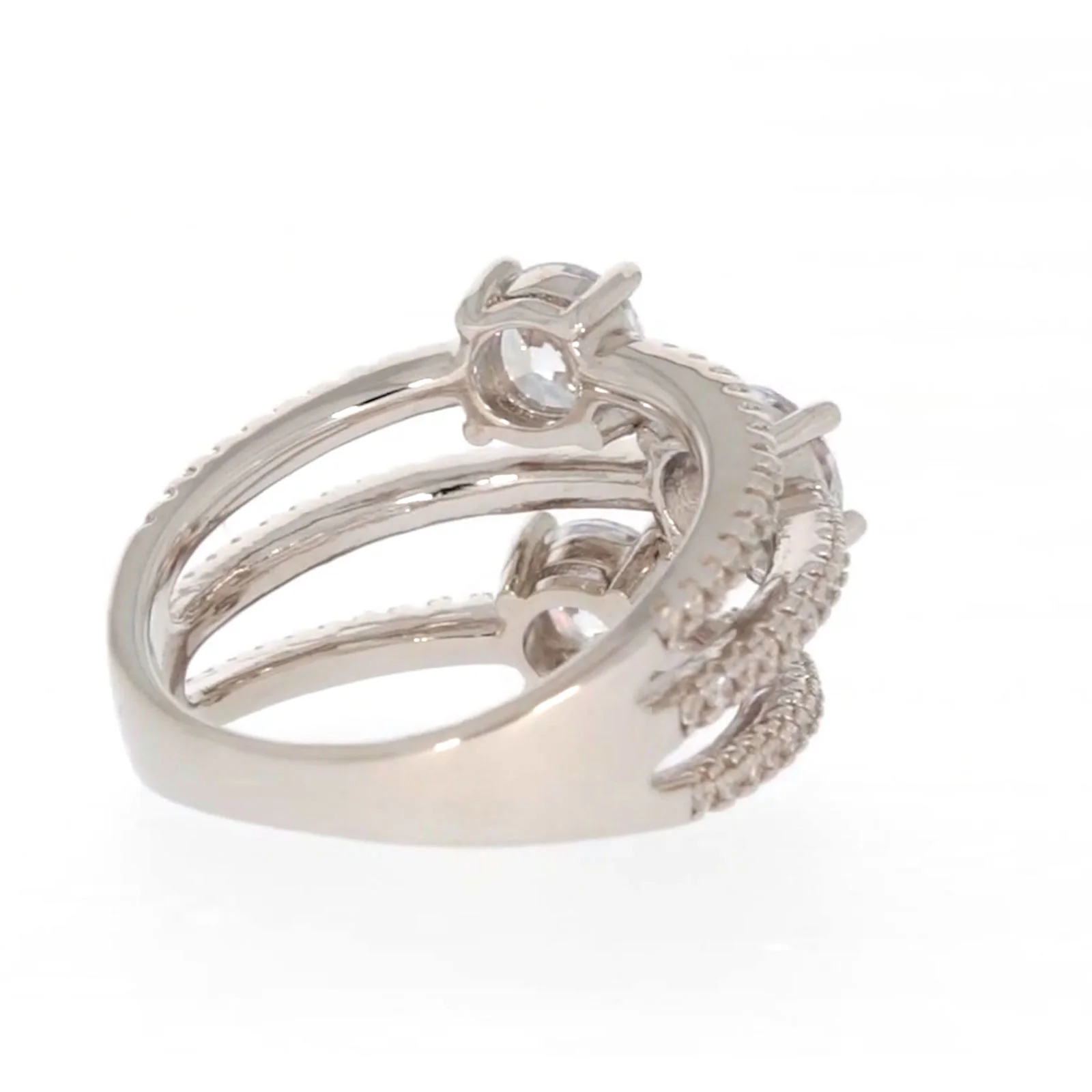 Sterling Silver Cubic Zirconia Ring - Image 45