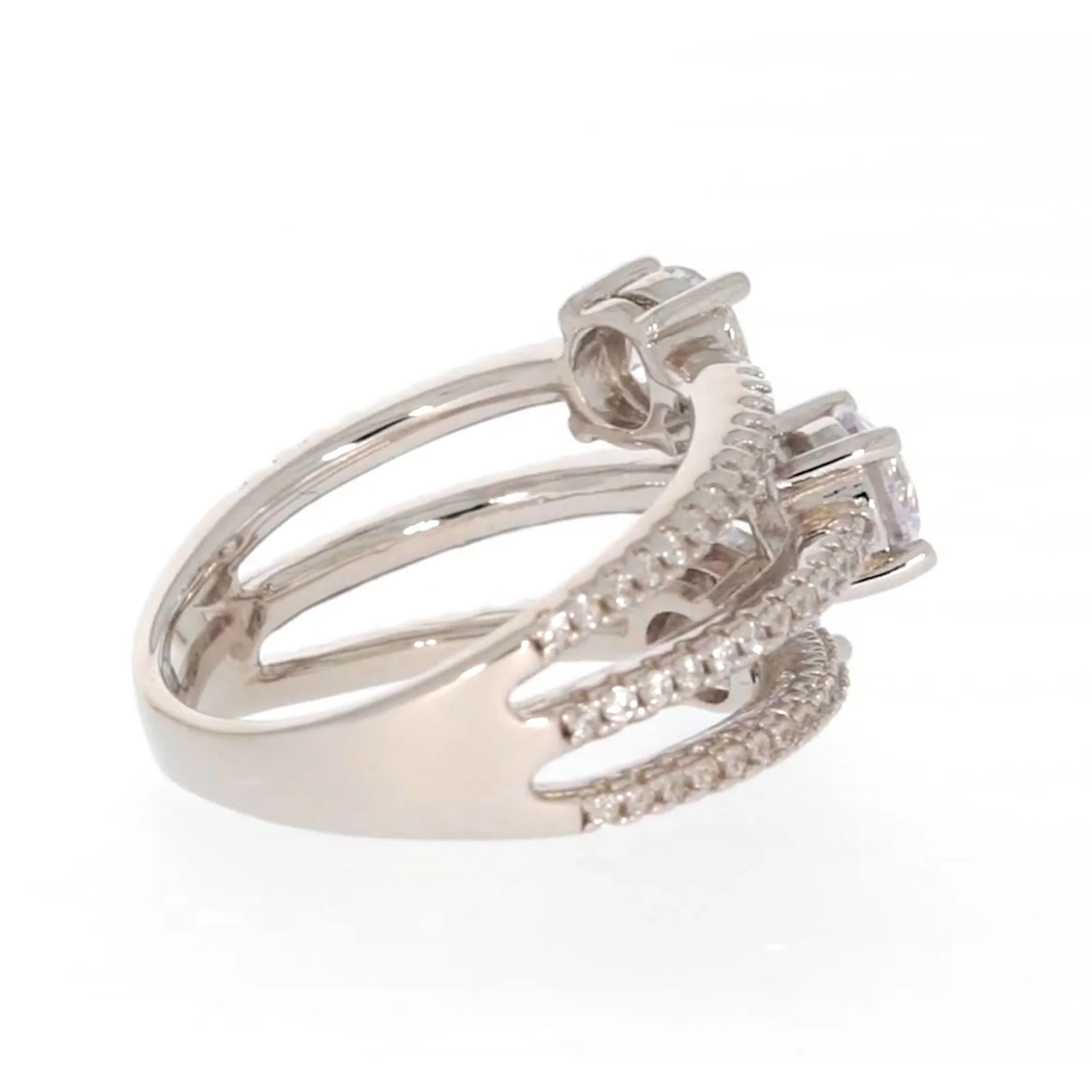 Sterling Silver Cubic Zirconia Ring - Image 50