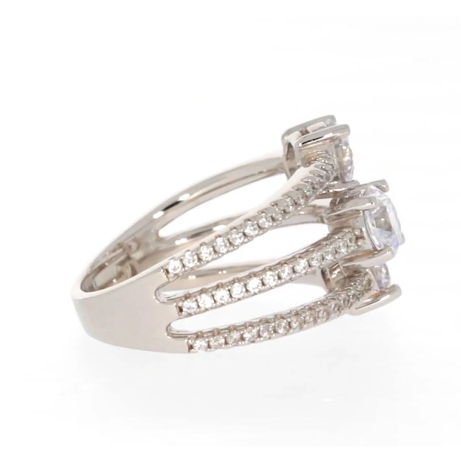 Sterling Silver Cubic Zirconia Ring - Image 56