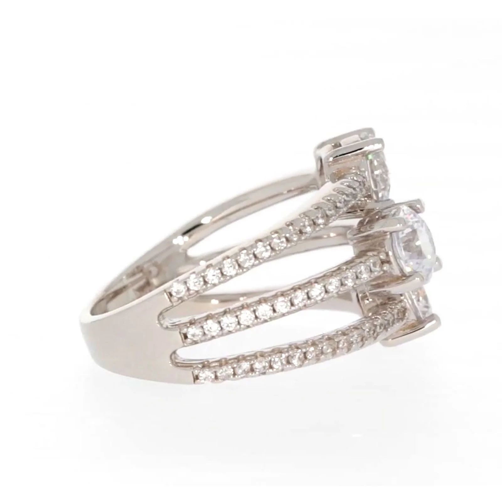 Sterling Silver Cubic Zirconia Ring - Image 57