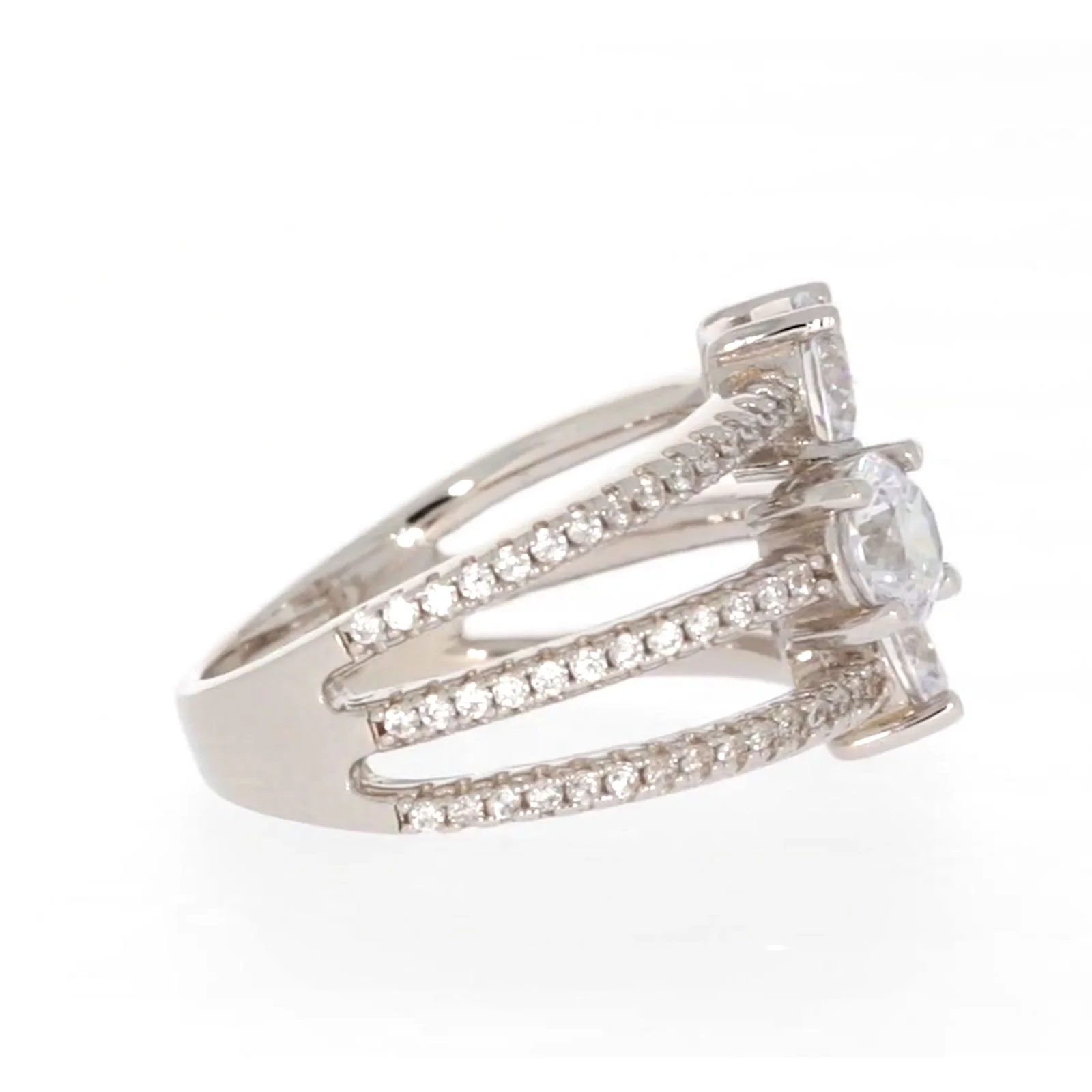 Sterling Silver Cubic Zirconia Ring - Image 58
