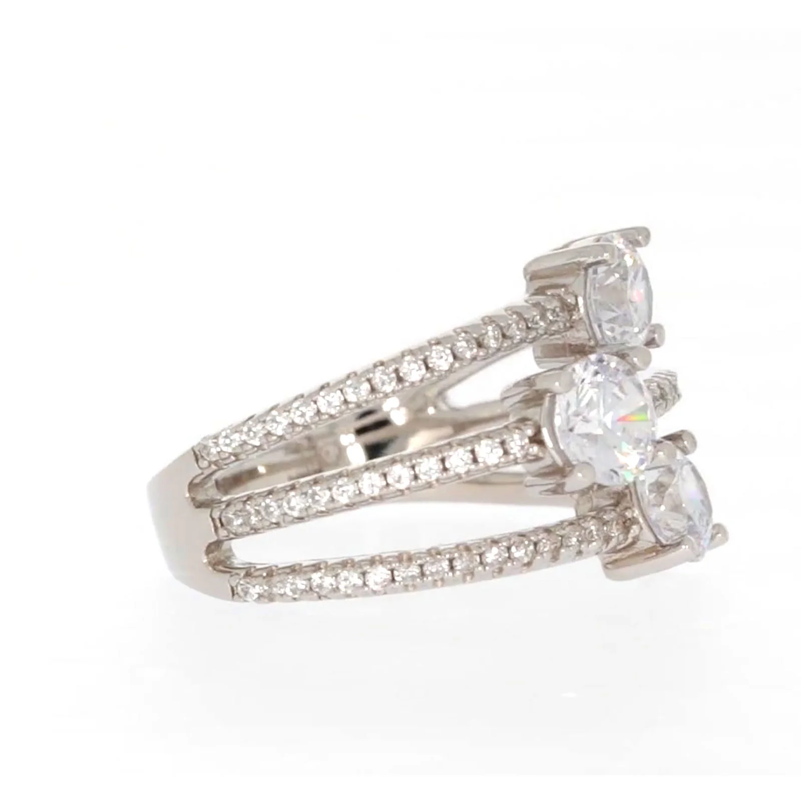 Sterling Silver Cubic Zirconia Ring - Image 63