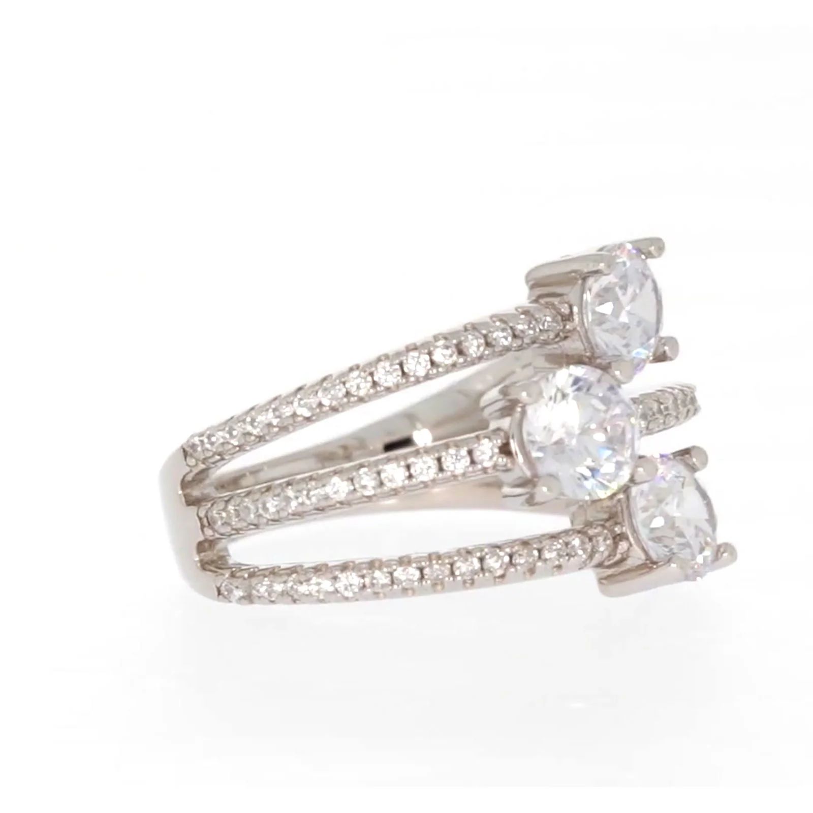 Sterling Silver Cubic Zirconia Ring - Image 65