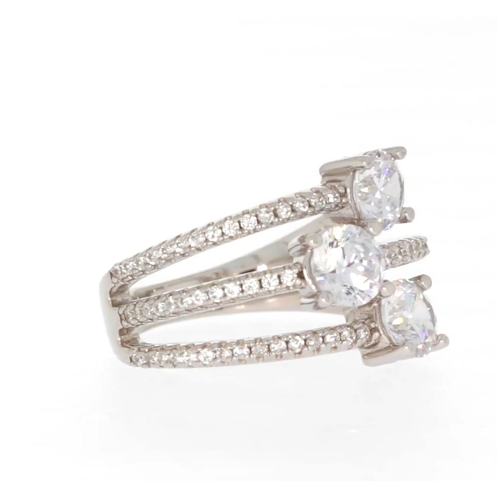 Sterling Silver Cubic Zirconia Ring - Image 66