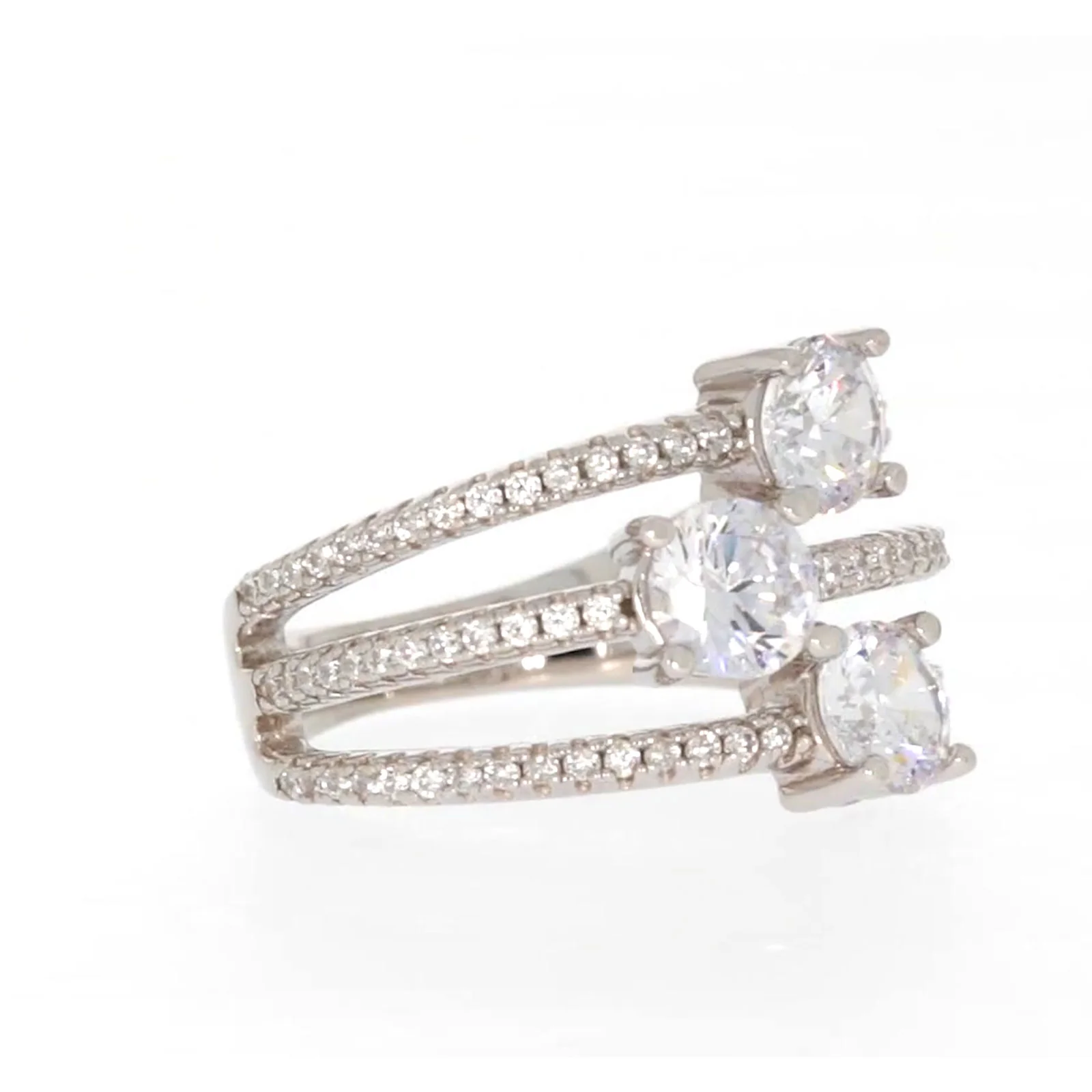 Sterling Silver Cubic Zirconia Ring - Image 67