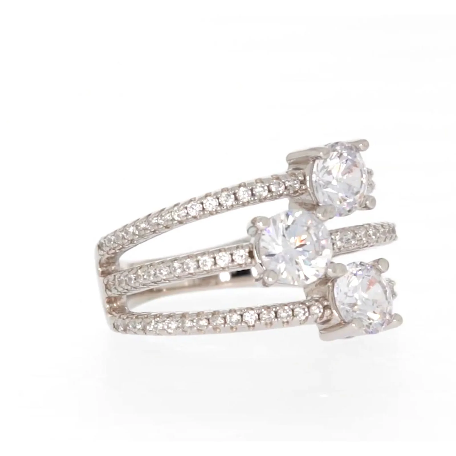 Sterling Silver Cubic Zirconia Ring - Image 68