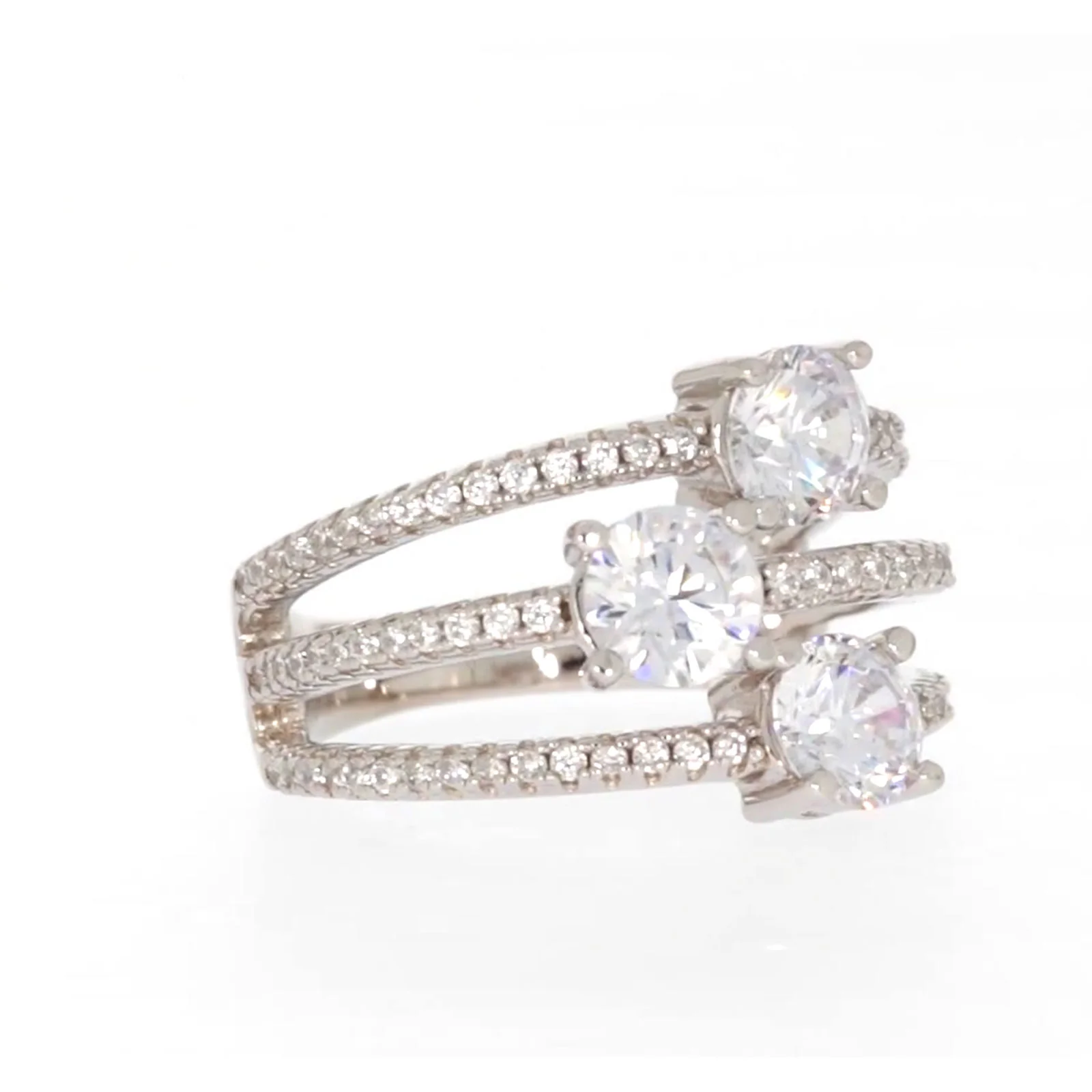 Sterling Silver Cubic Zirconia Ring - Image 69