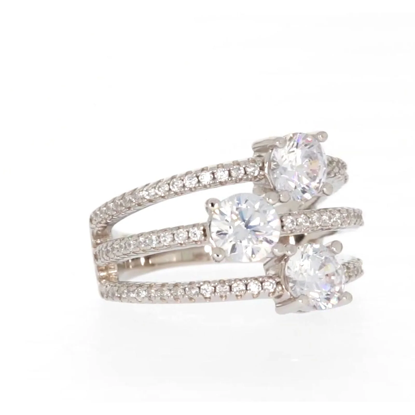 Sterling Silver Cubic Zirconia Ring - Image 70