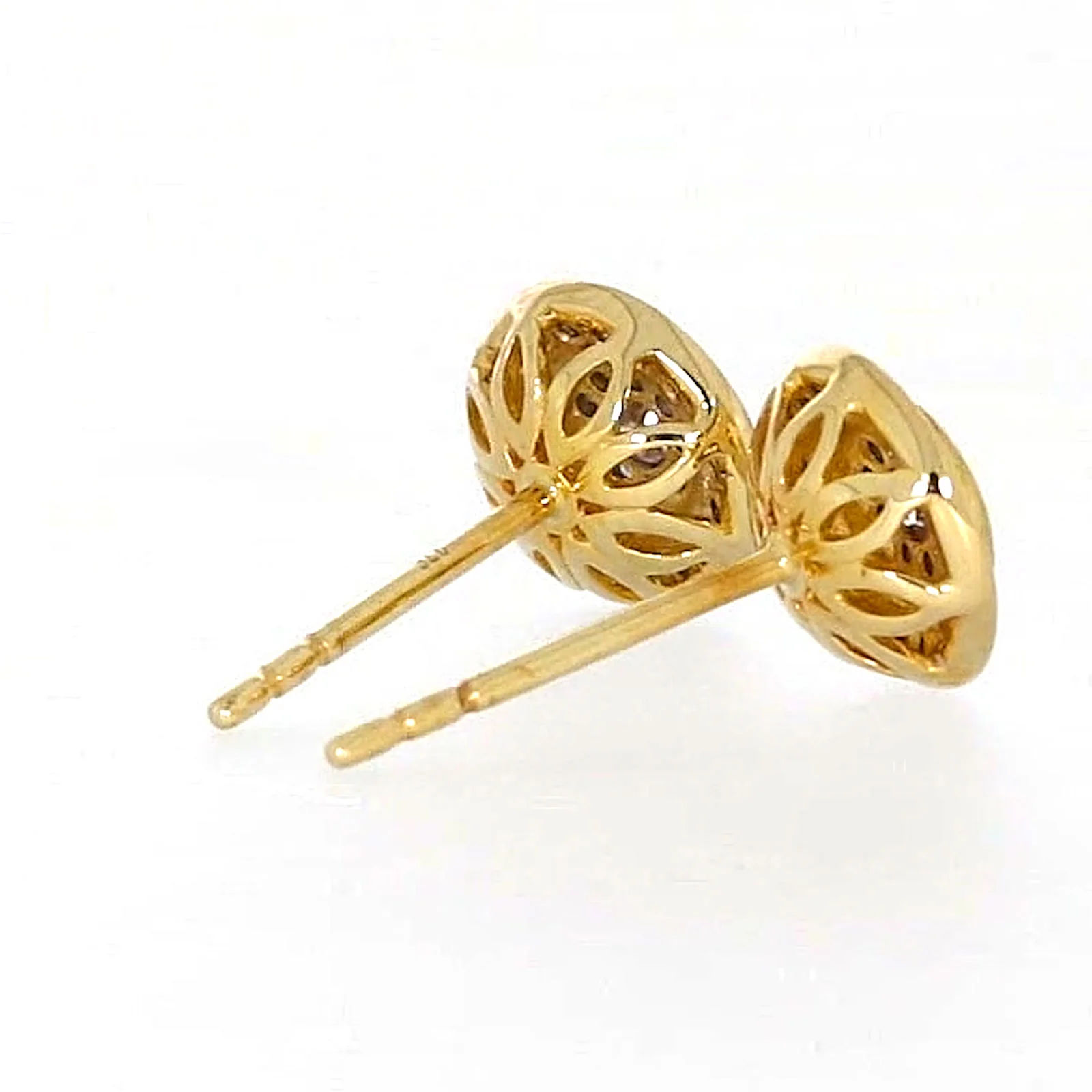 9ct Yellow Gold Round Brilliant Cut with 1/4 CARAT tw of Diamonds Stud Earrings - Image 52