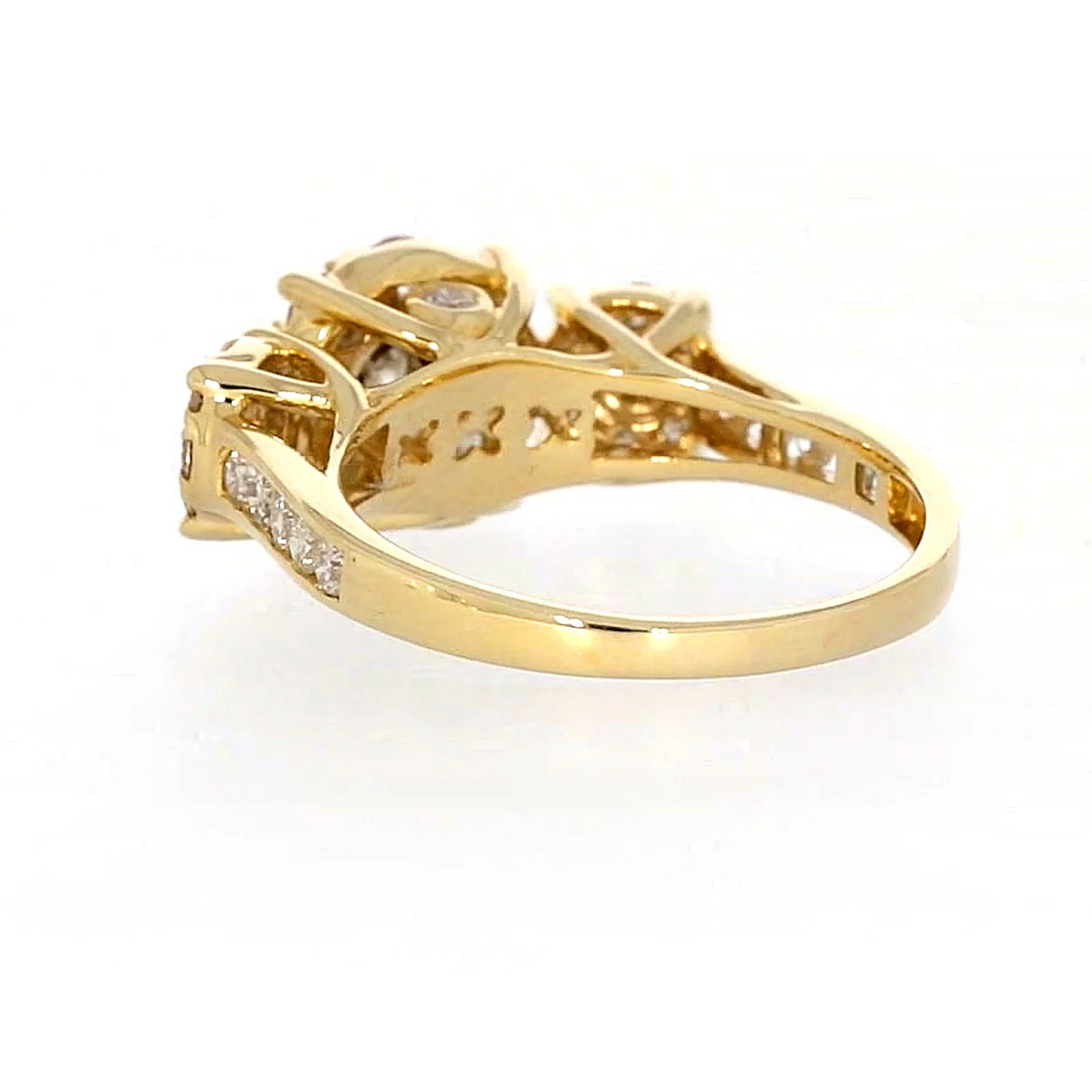 9ct Yellow Gold Round Brilliant Cut with 1 CARAT tw of Diamonds Ring - Image 31