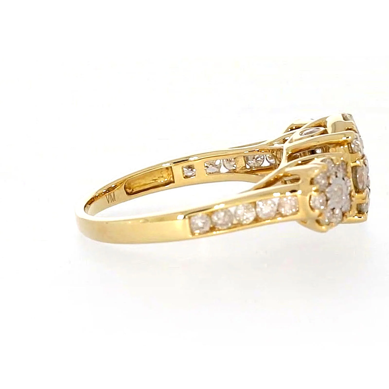 9ct Yellow Gold Round Brilliant Cut with 1 CARAT tw of Diamonds Ring - Image 55