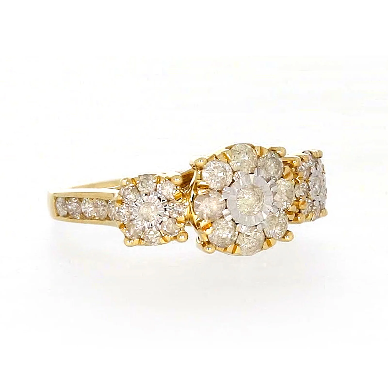 9ct Yellow Gold Round Brilliant Cut with 1 CARAT tw of Diamonds Ring - Image 68