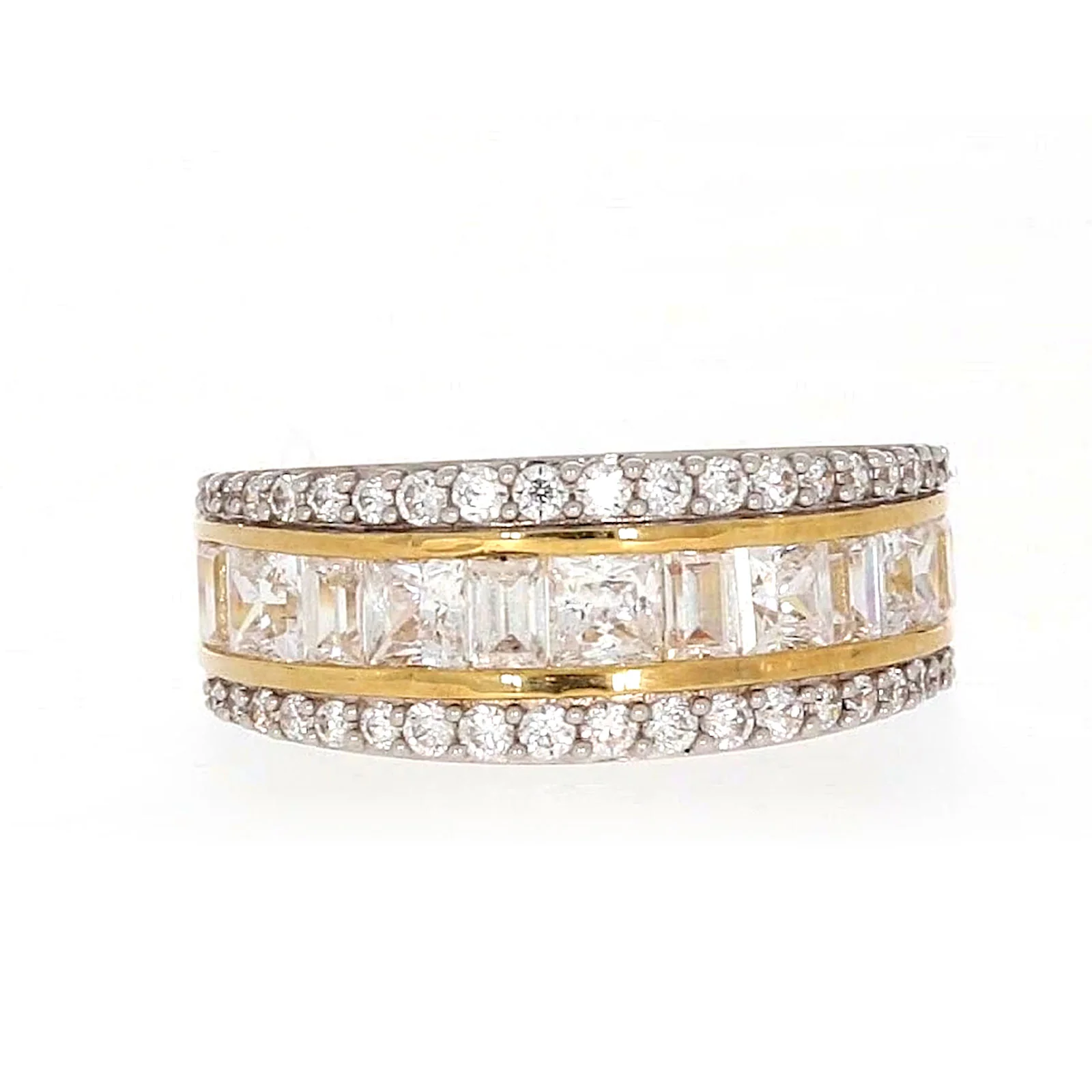 HUSH 9ct Yellow Gold Round Brilliant Cut 1 1/2 CARAT tw of Diamond Simulants Ring - Image 74