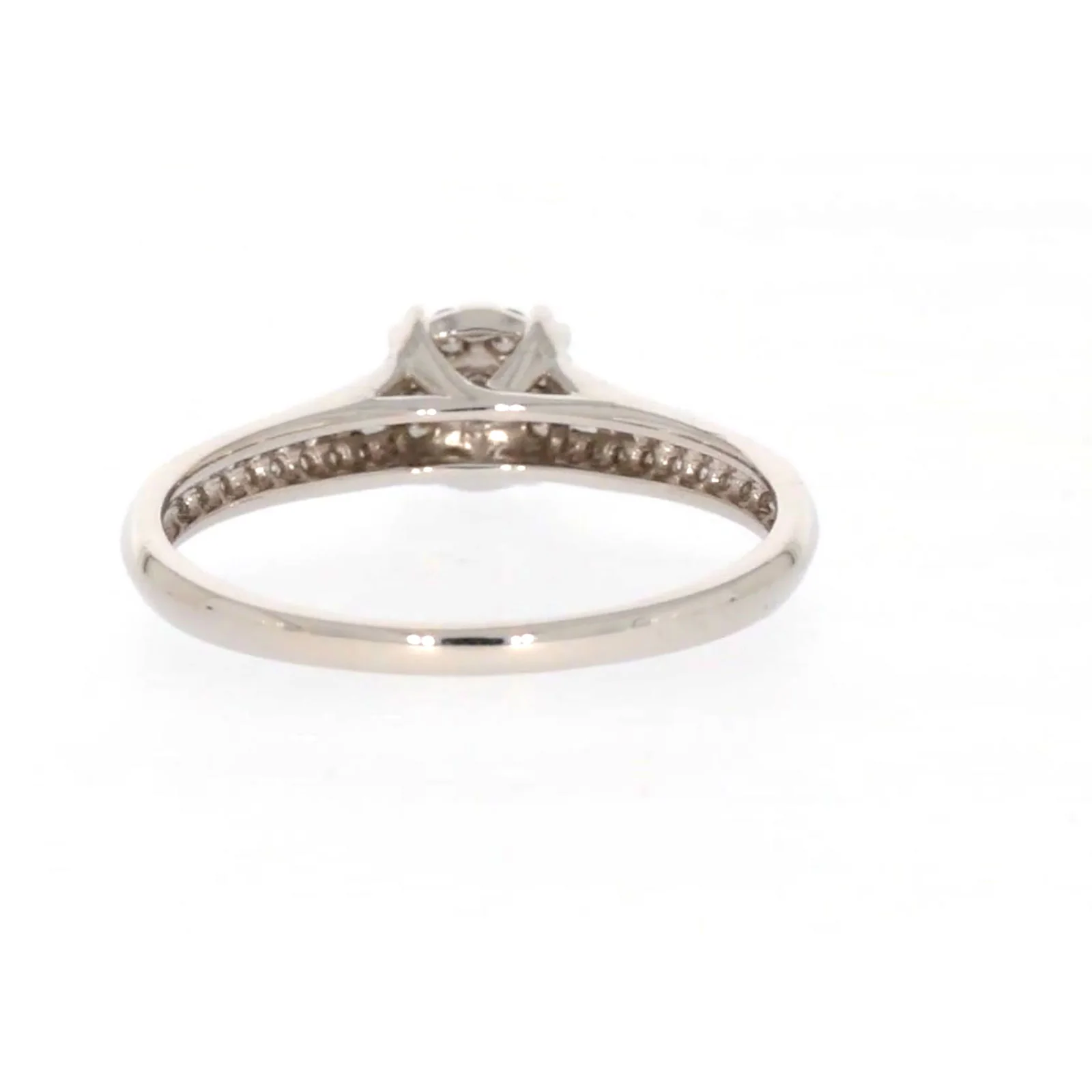 9ct White Gold Round Brilliant Cut 0.35 CARAT tw of Diamonds Ring - Image 39