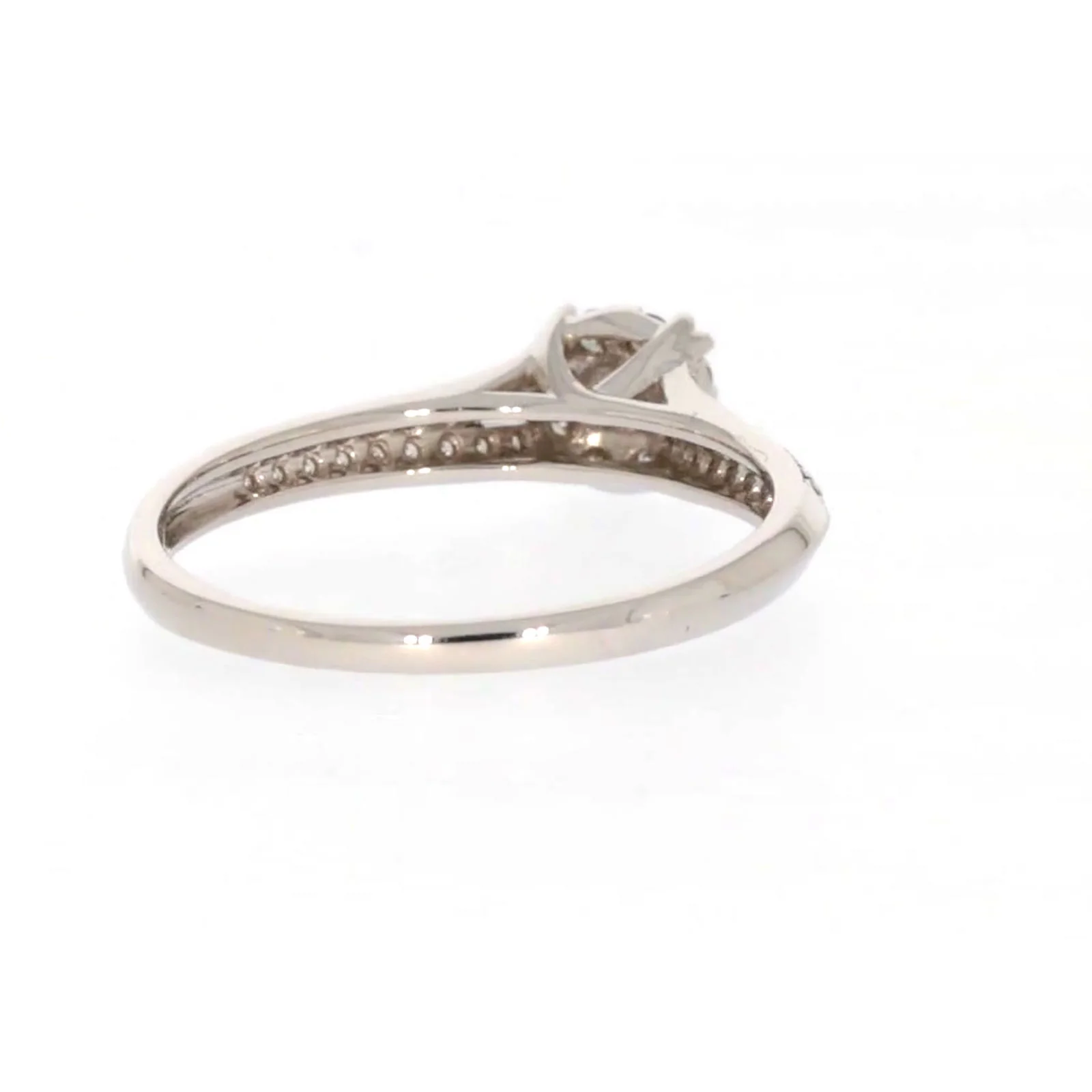 9ct White Gold Round Brilliant Cut 0.35 CARAT tw of Diamonds Ring - Image 43