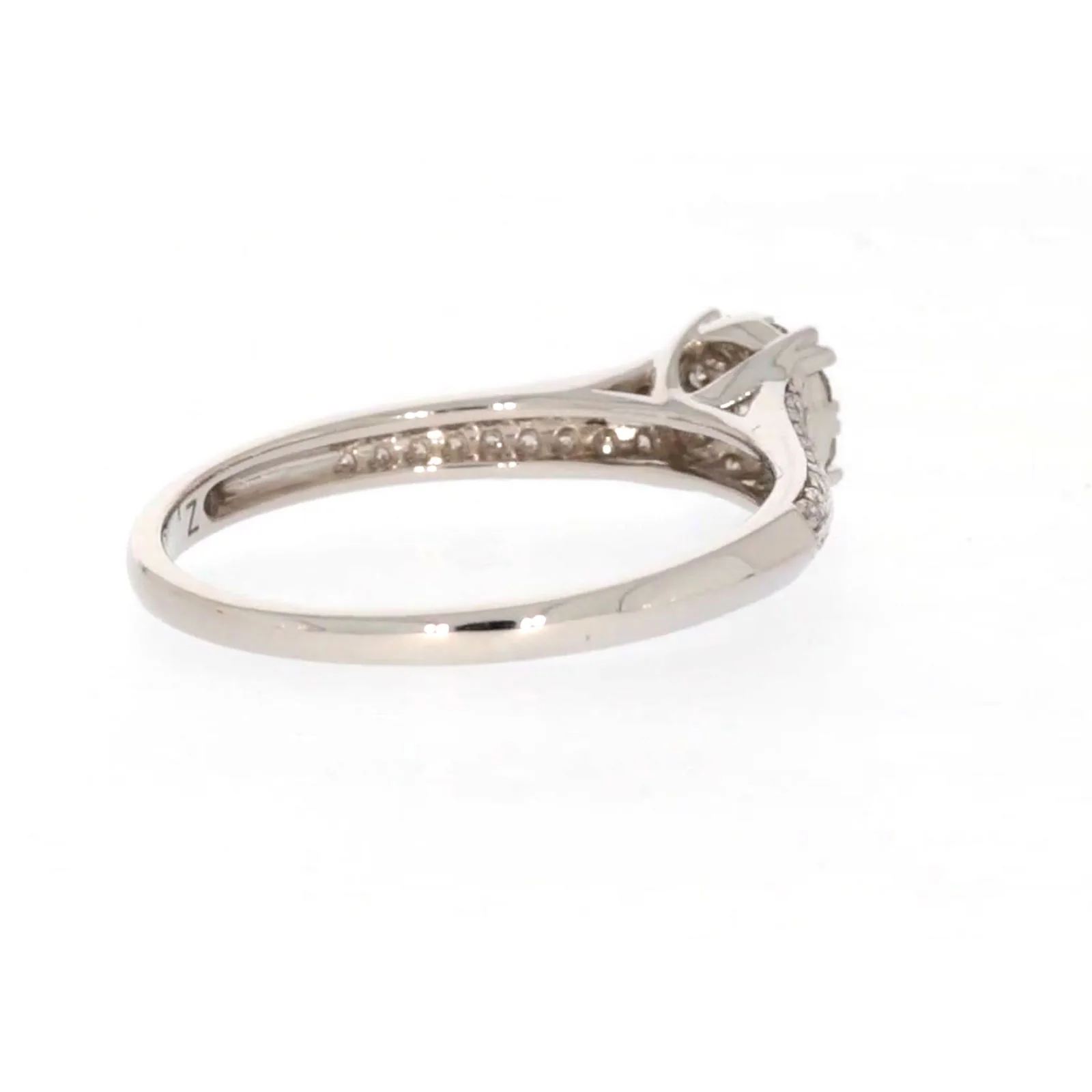 9ct White Gold Round Brilliant Cut 0.35 CARAT tw of Diamonds Ring - Image 47