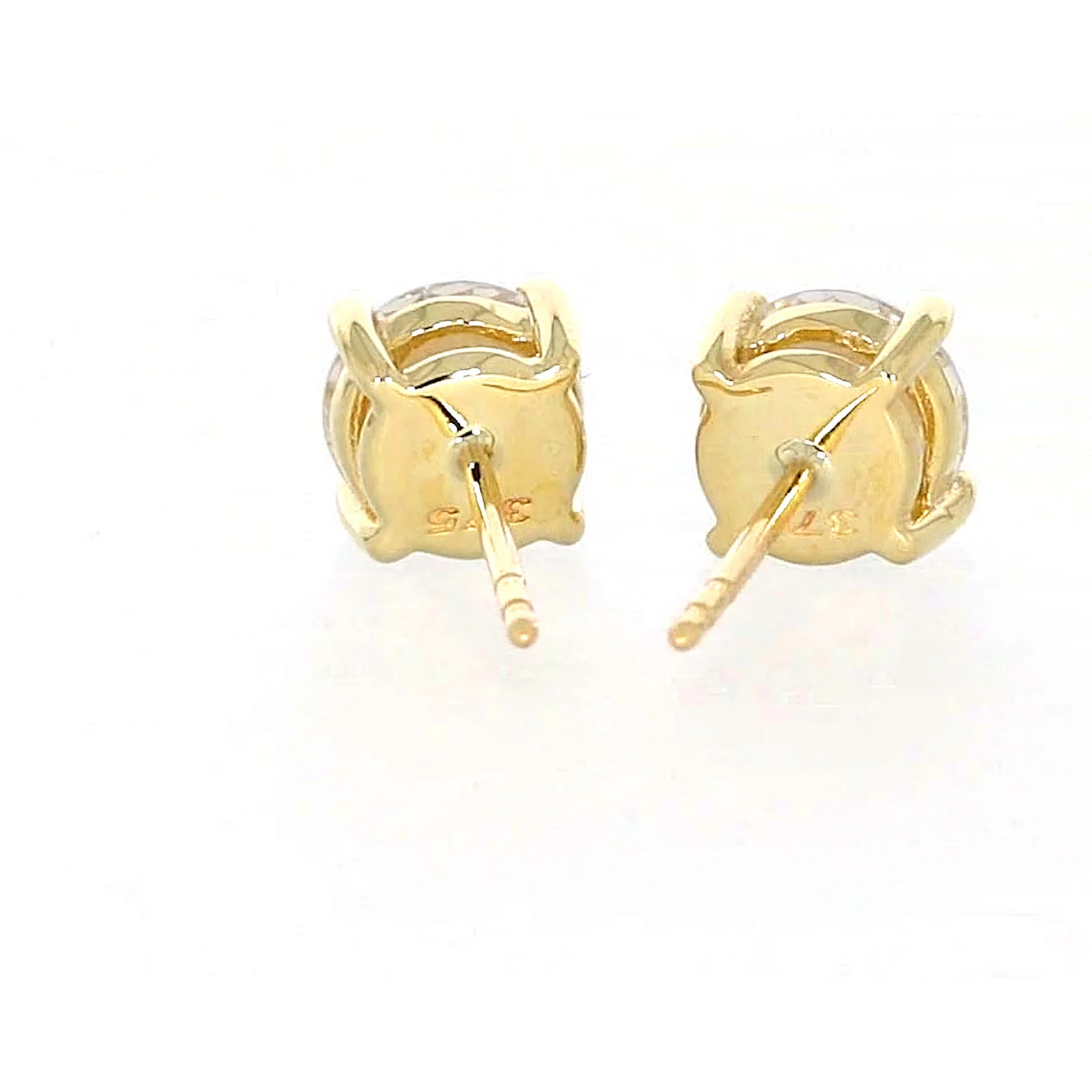 HUSH 9ct Yellow Gold 2 carat tw of Diamond Simulants Stud Earrings - Image 42