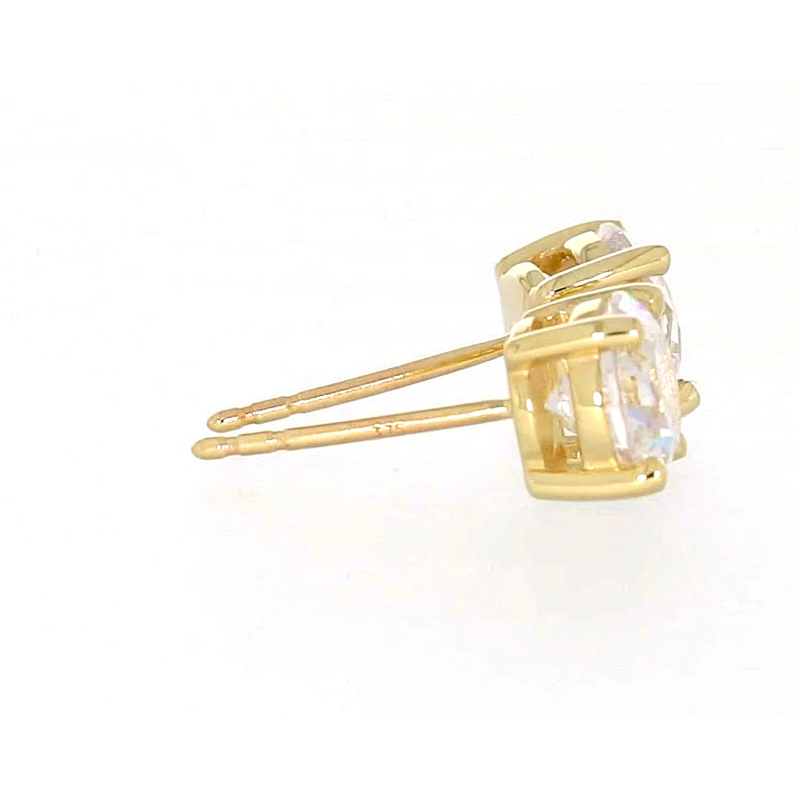 HUSH 9ct Yellow Gold 2 carat tw of Diamond Simulants Stud Earrings - Image 59