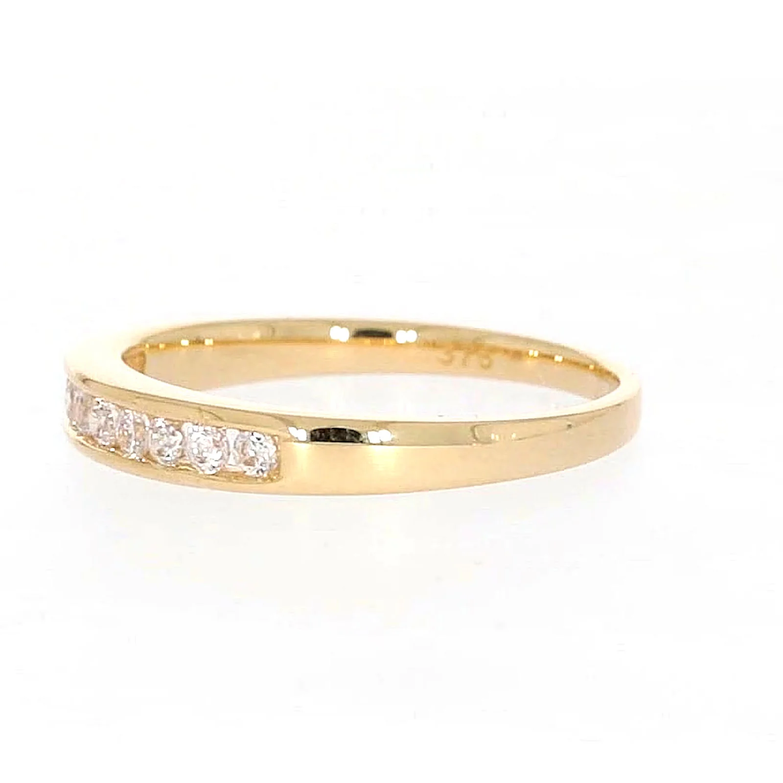 HUSH 9ct Yellow Gold 1/4 carat tw of Diamond Simulants Ring - Image 15