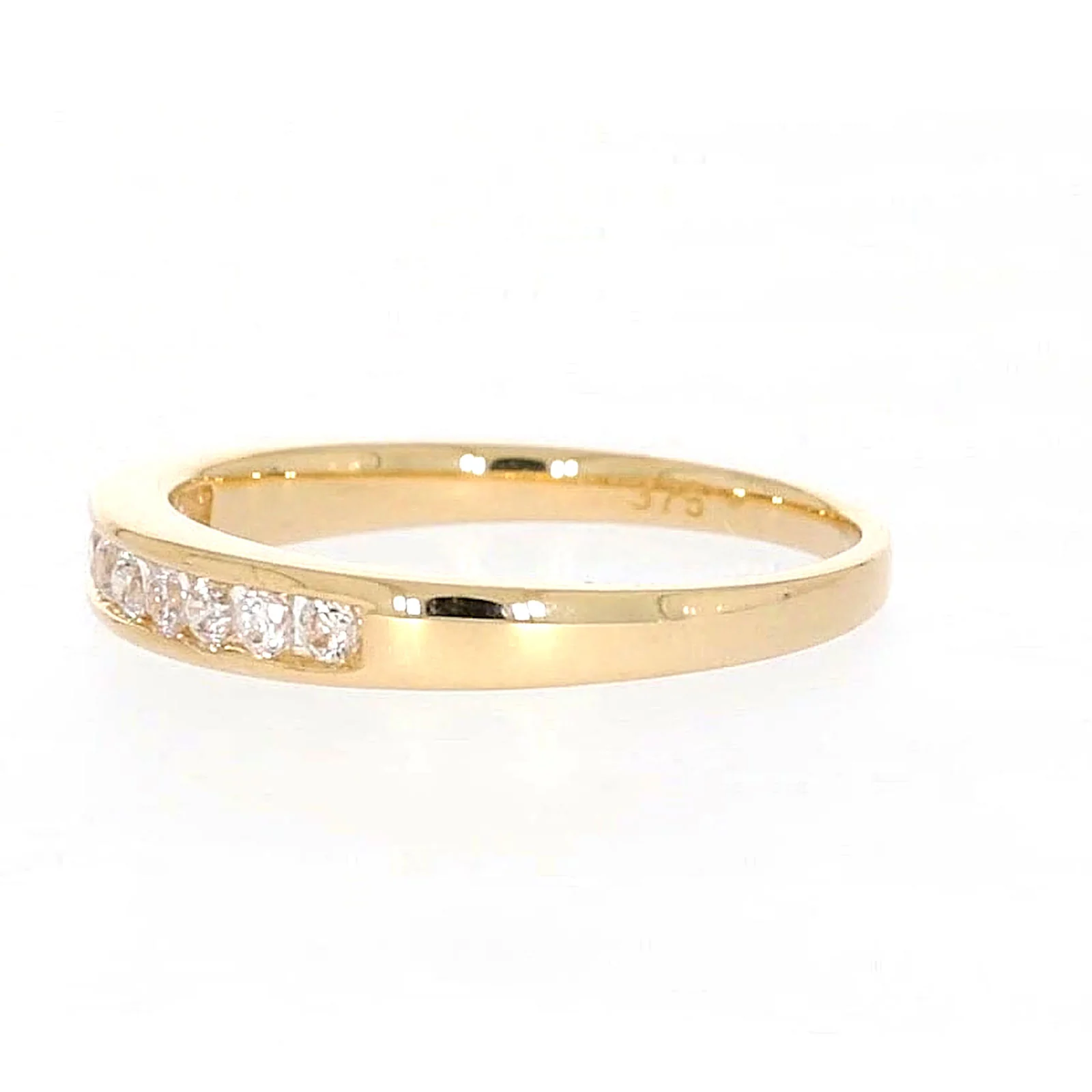 HUSH 9ct Yellow Gold 1/4 carat tw of Diamond Simulants Ring - Image 16